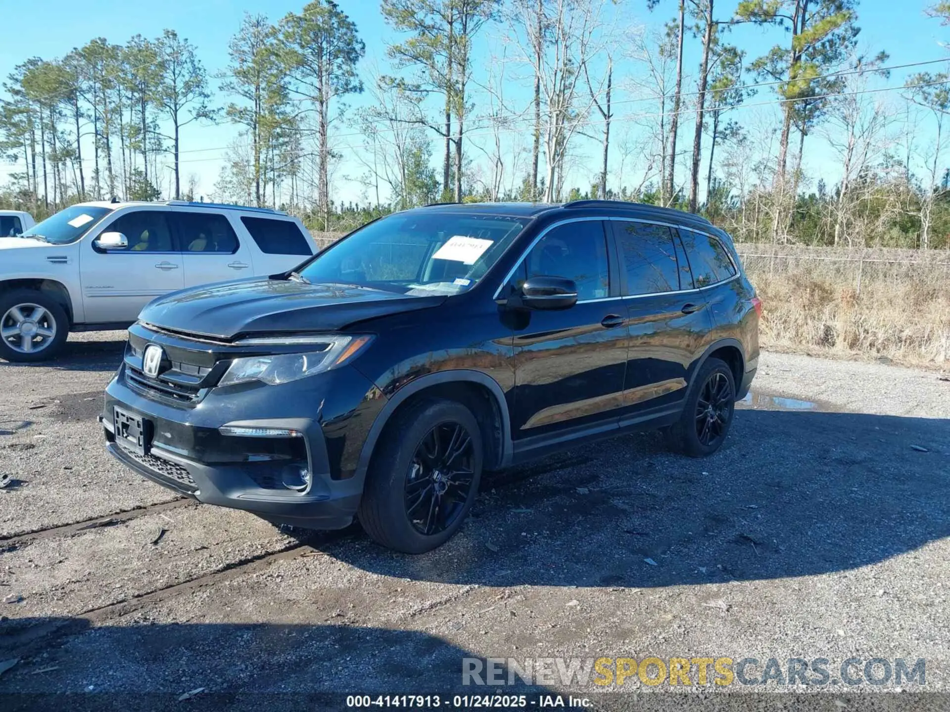 2 Photograph of a damaged car 5FNYF5H22MB007883 HONDA PILOT 2021