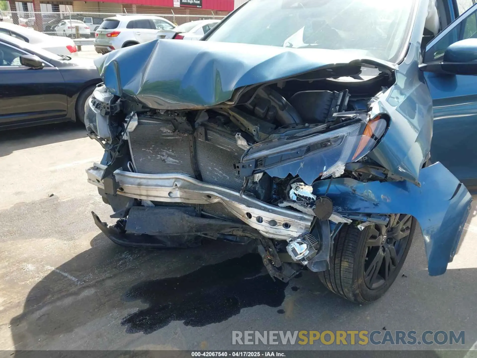 6 Photograph of a damaged car 5FNYF5H23MB008041 HONDA PILOT 2021