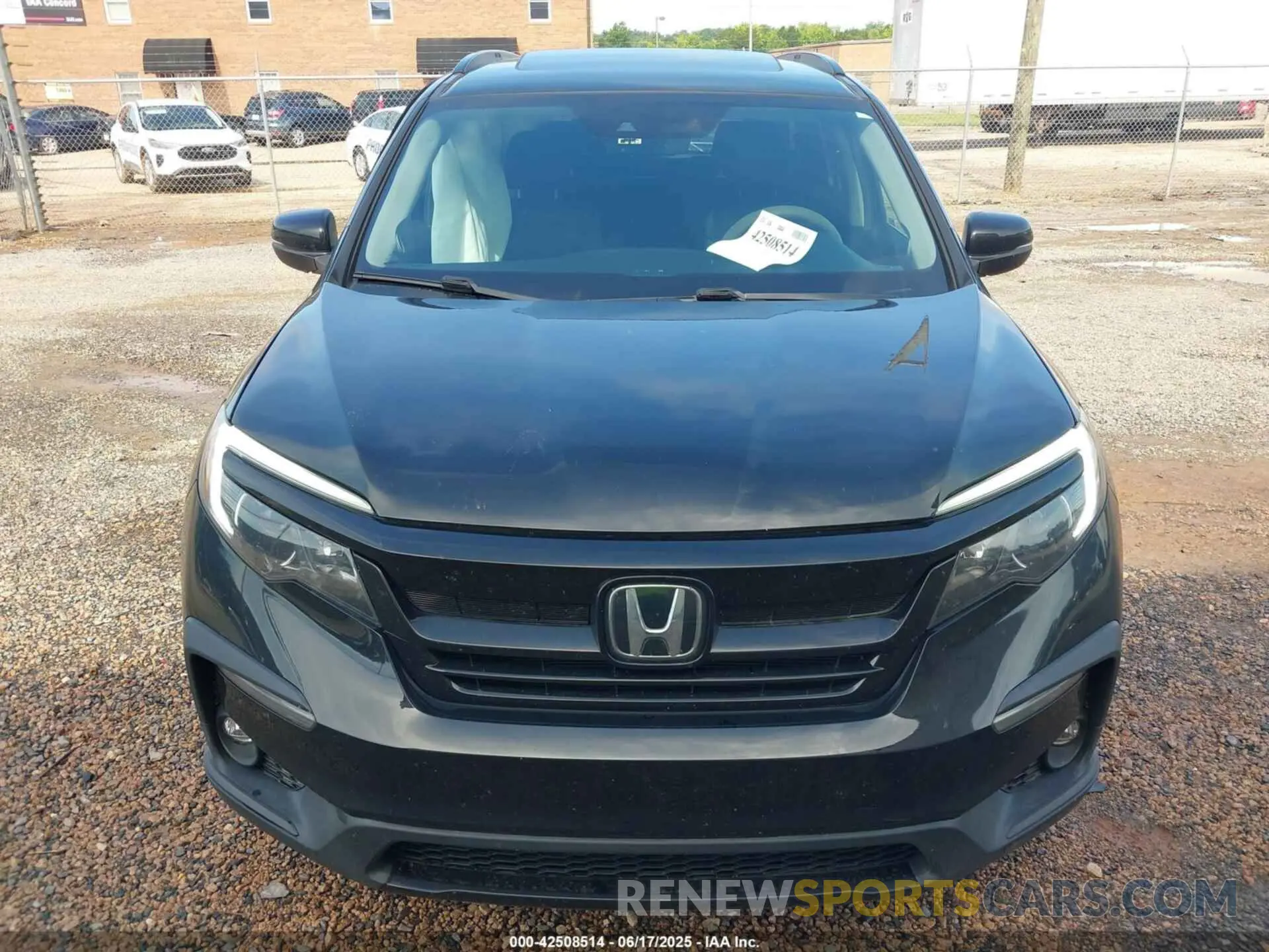 12 Photograph of a damaged car 5FNYF5H23MB009819 HONDA PILOT 2021