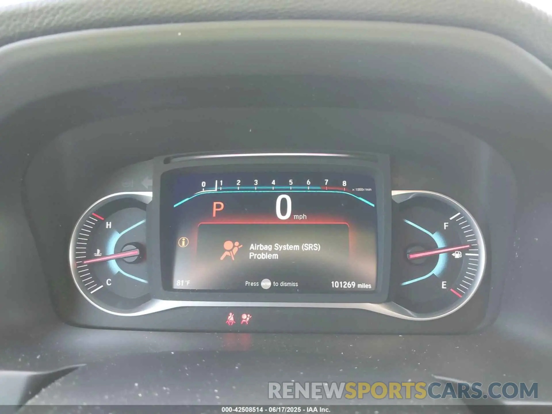 7 Photograph of a damaged car 5FNYF5H23MB009819 HONDA PILOT 2021