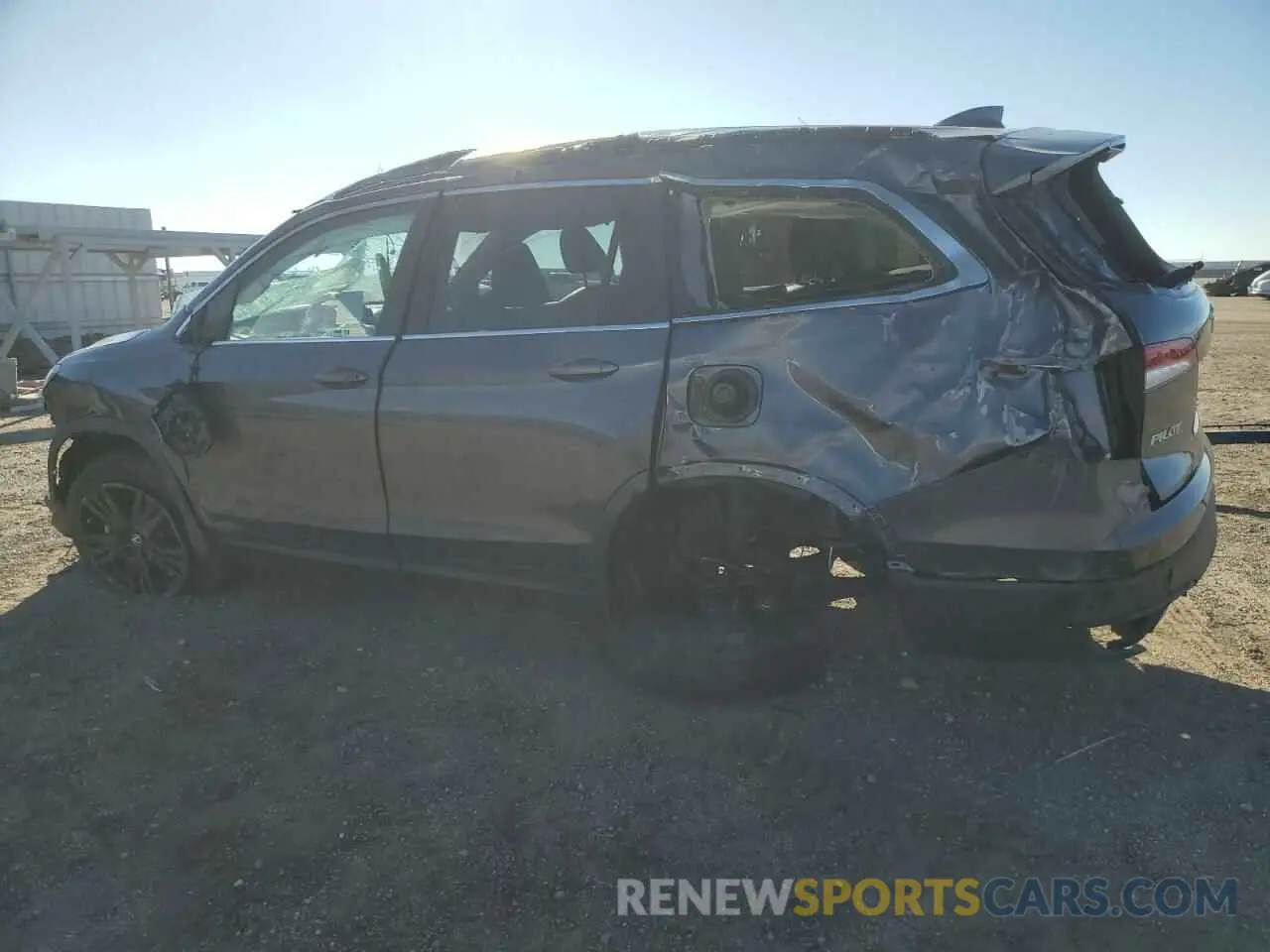 2 Photograph of a damaged car 5FNYF5H24MB040819 HONDA PILOT 2021