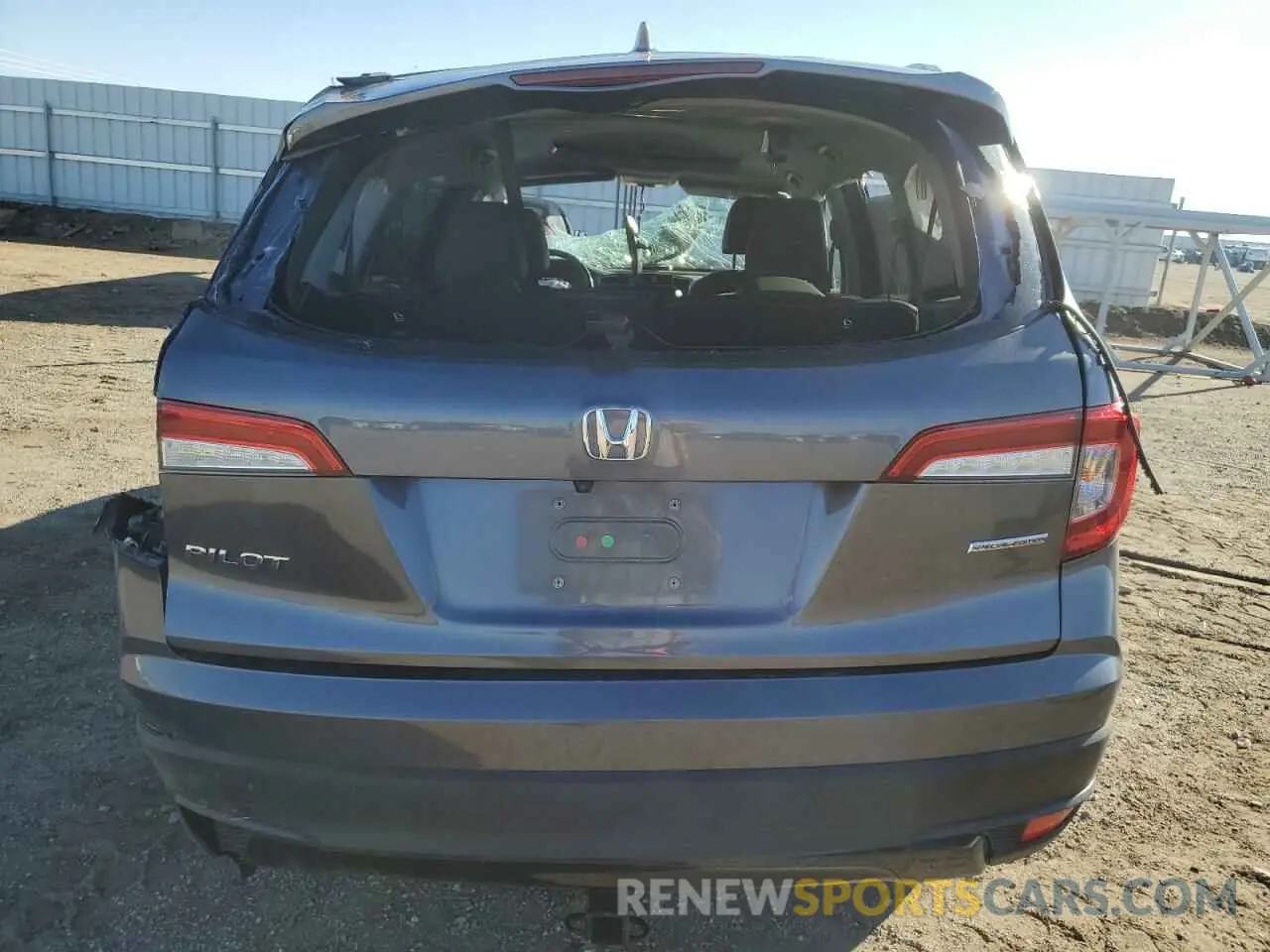 6 Photograph of a damaged car 5FNYF5H24MB040819 HONDA PILOT 2021