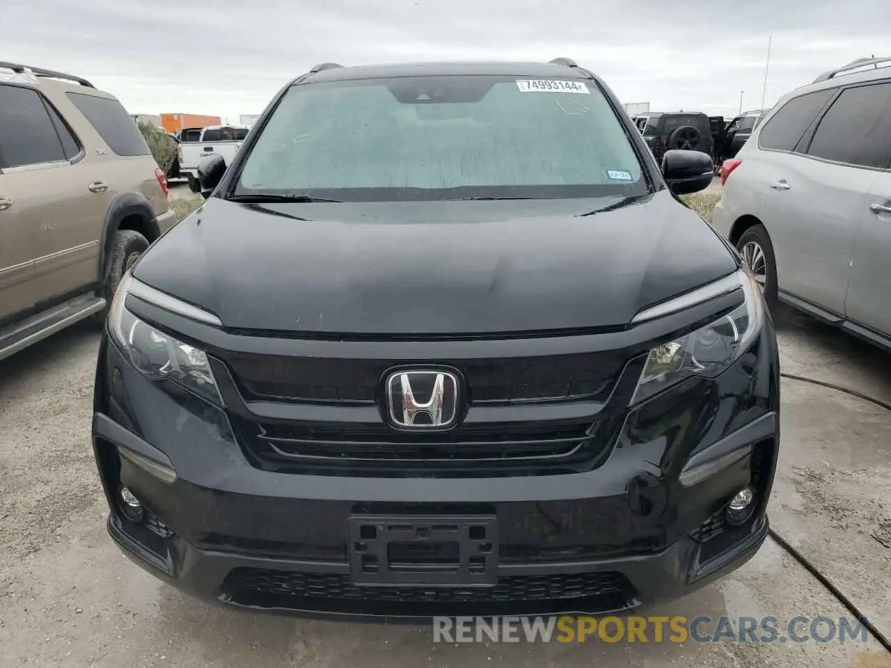 5 Photograph of a damaged car 5FNYF5H24MB043591 HONDA PILOT 2021