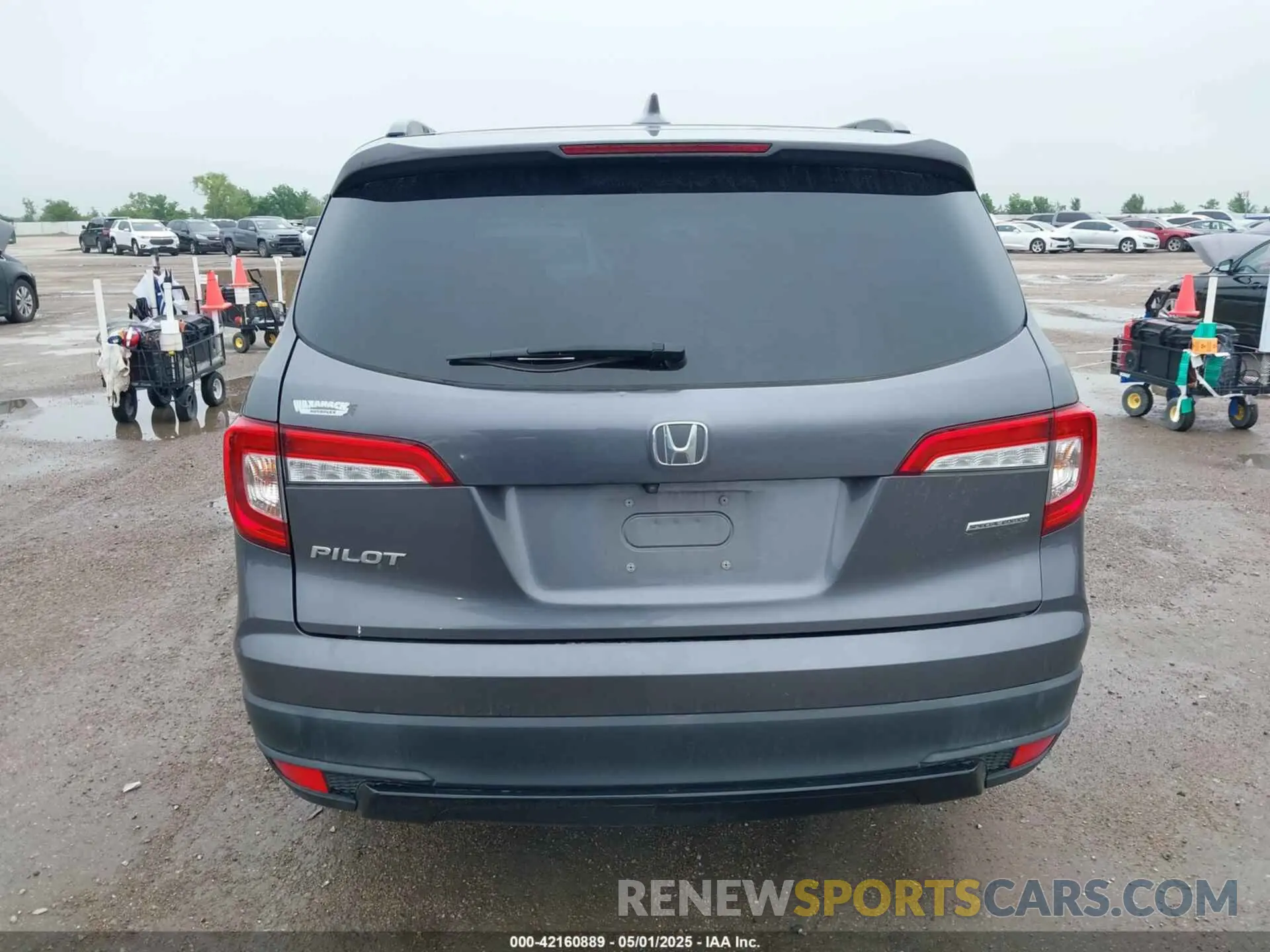 16 Photograph of a damaged car 5FNYF5H25MB024824 HONDA PILOT 2021