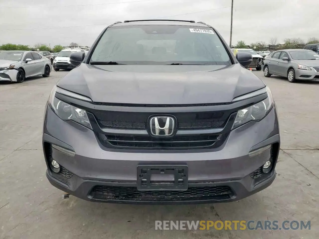 5 Photograph of a damaged car 5FNYF5H25MB047648 HONDA PILOT 2021