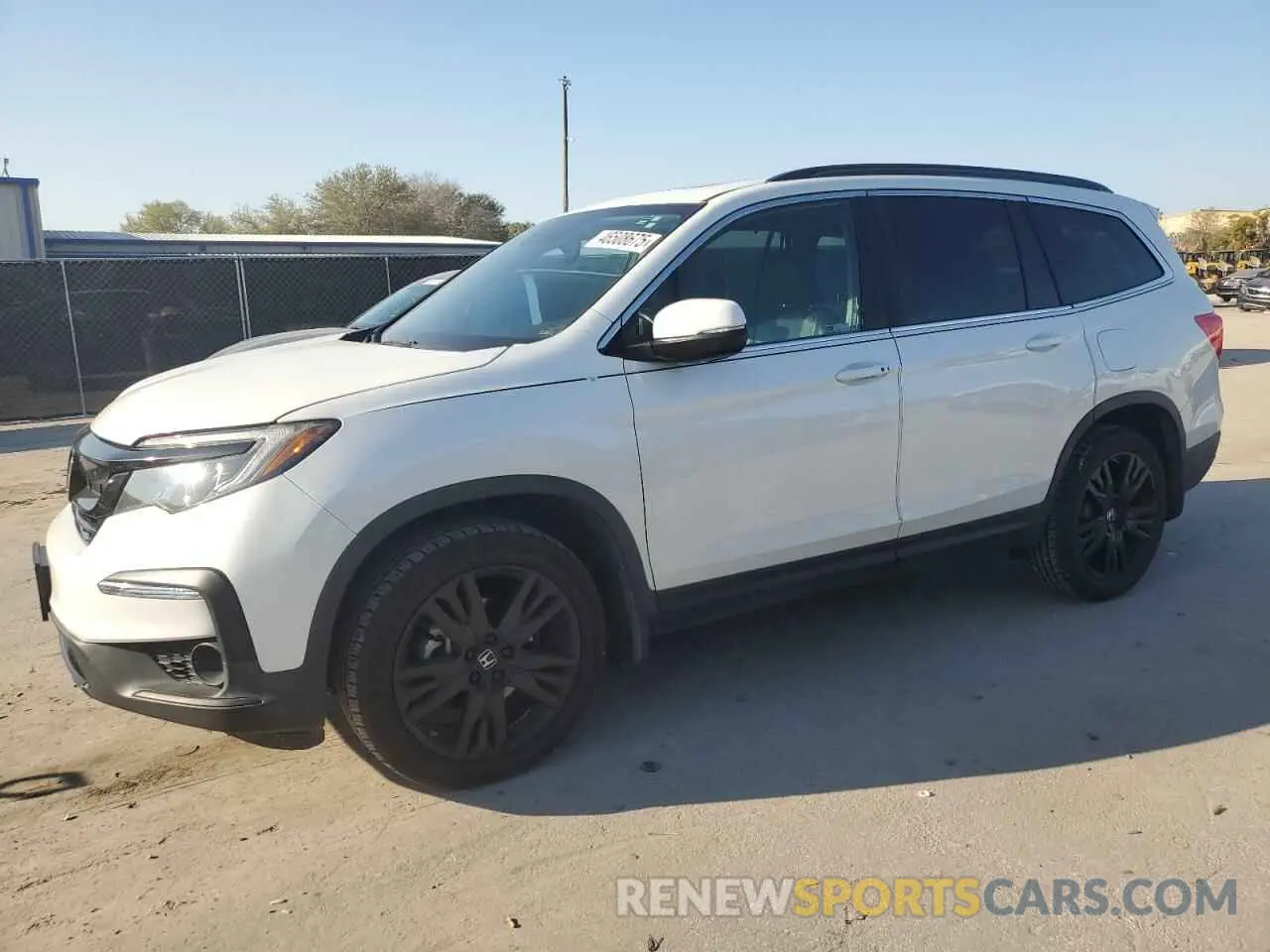 1 Photograph of a damaged car 5FNYF5H26MB012004 HONDA PILOT 2021