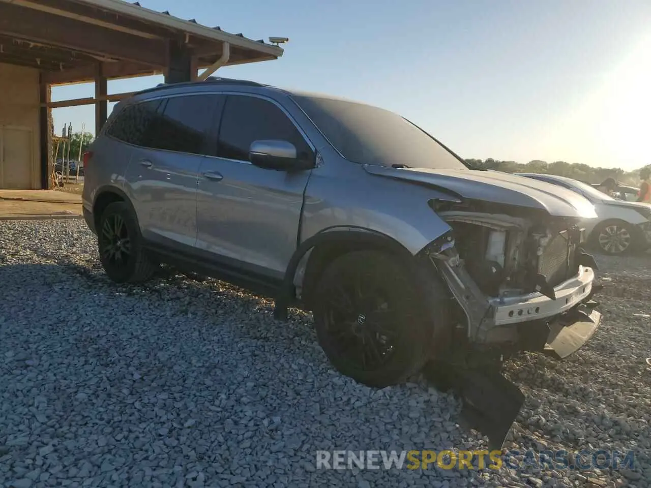 4 Photograph of a damaged car 5FNYF5H26MB031331 HONDA PILOT 2021