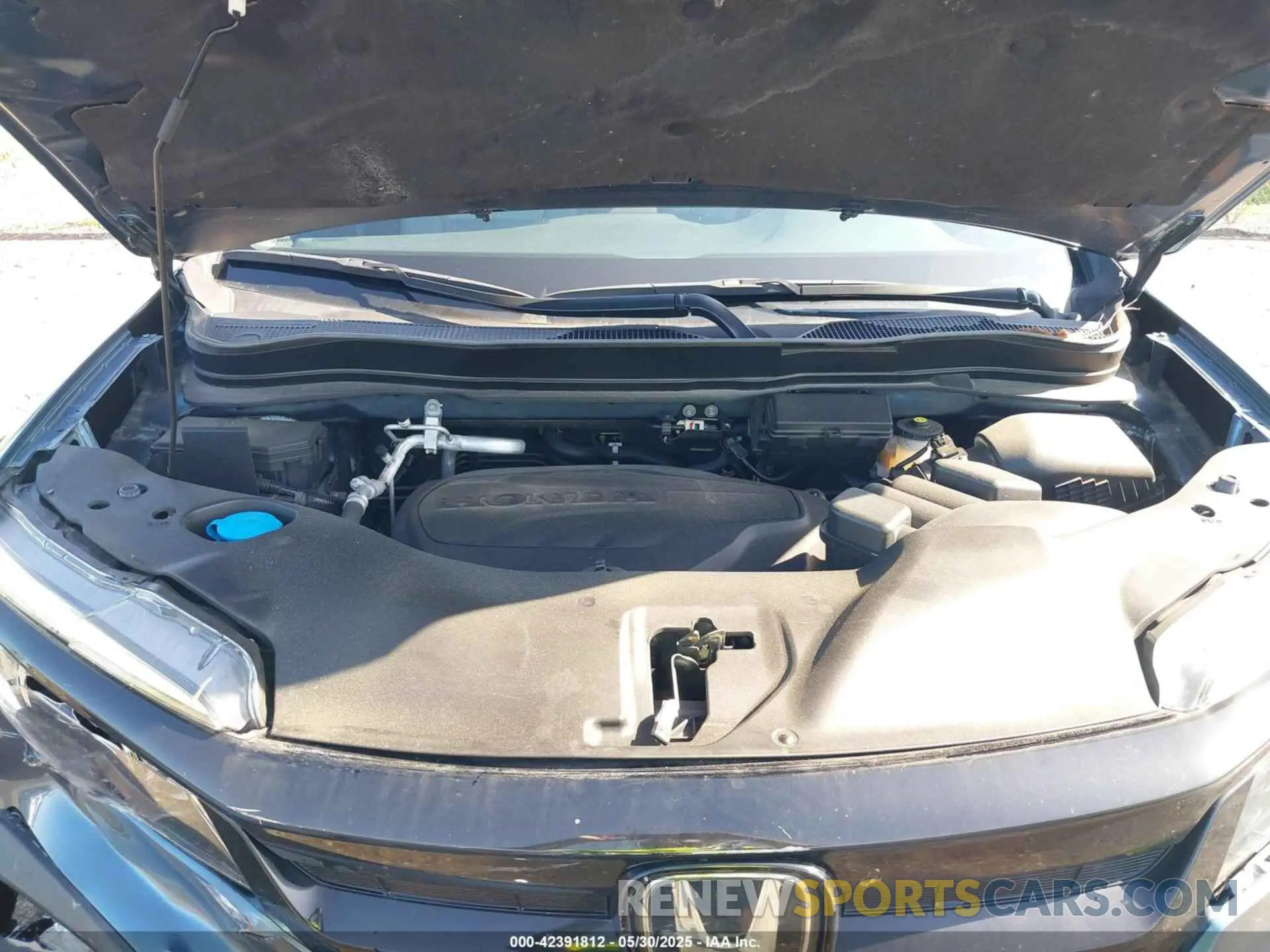 10 Photograph of a damaged car 5FNYF5H27MB012769 HONDA PILOT 2021