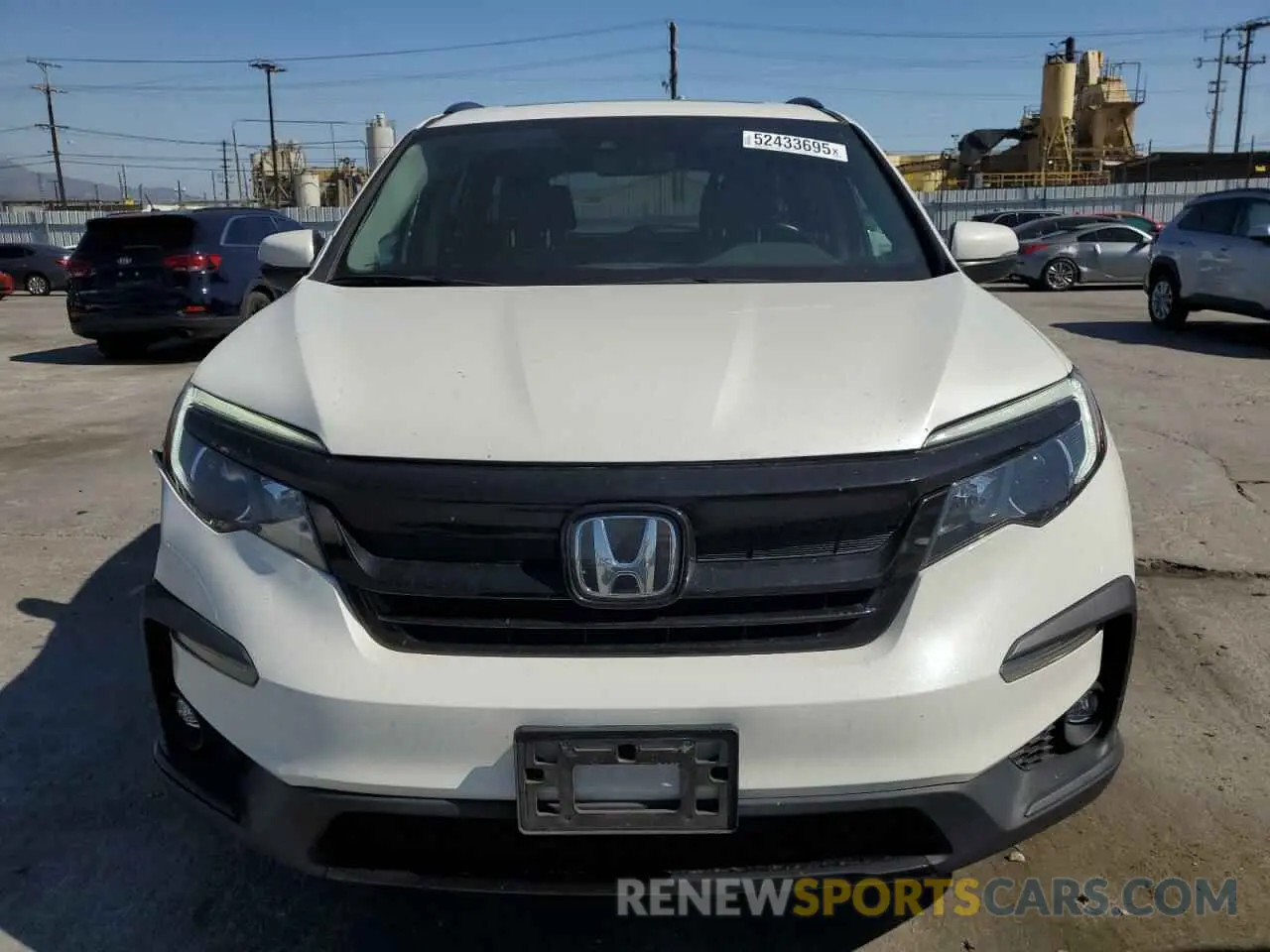5 Photograph of a damaged car 5FNYF5H27MB035842 HONDA PILOT 2021