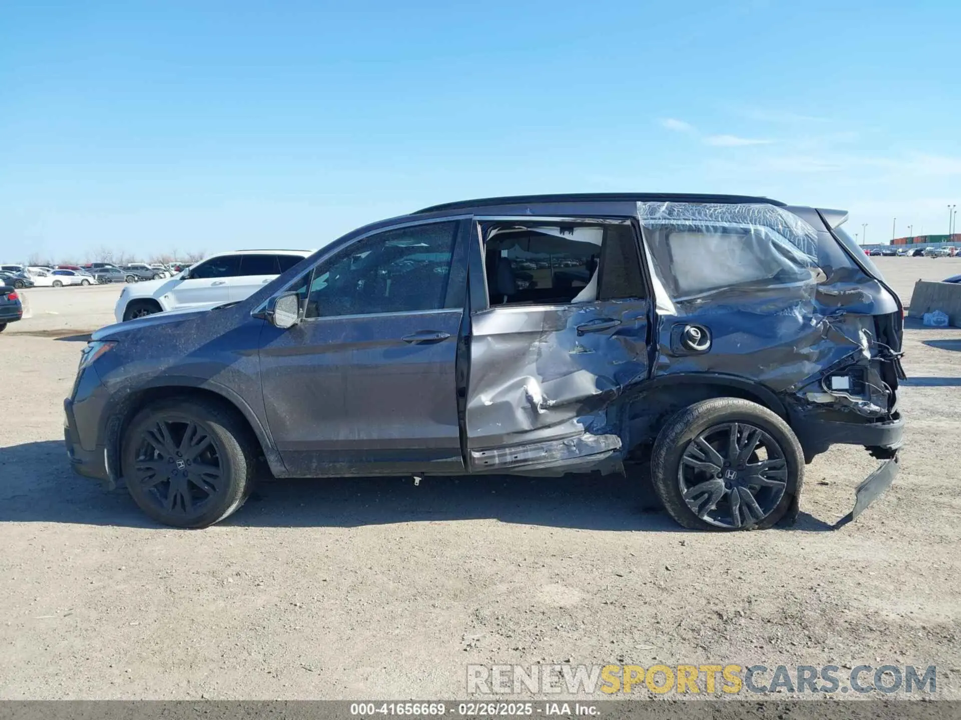 6 Photograph of a damaged car 5FNYF5H27MB040801 HONDA PILOT 2021