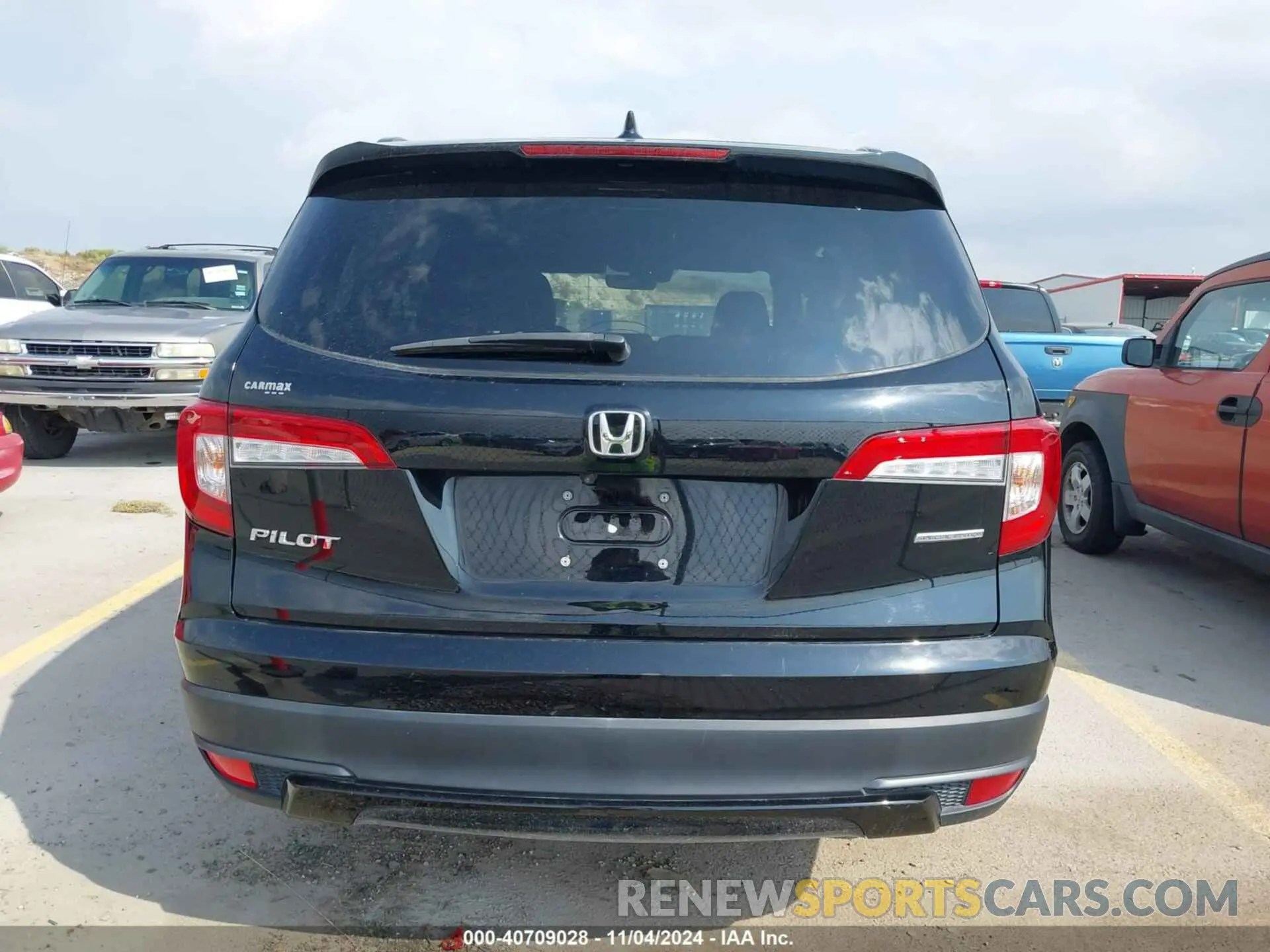 16 Photograph of a damaged car 5FNYF5H29MB003278 HONDA PILOT 2021