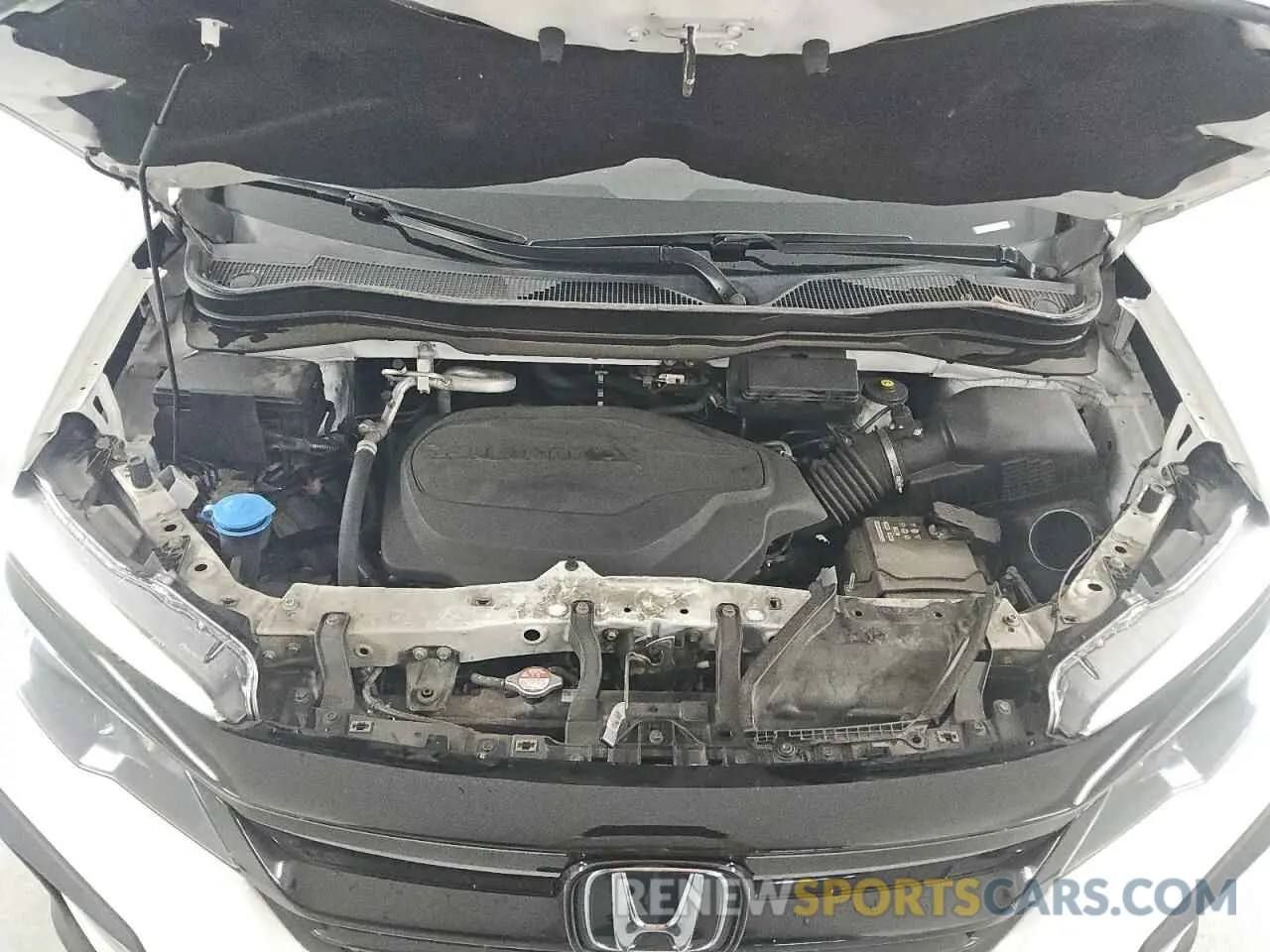 12 Photograph of a damaged car 5FNYF5H2XMB008201 HONDA PILOT 2021