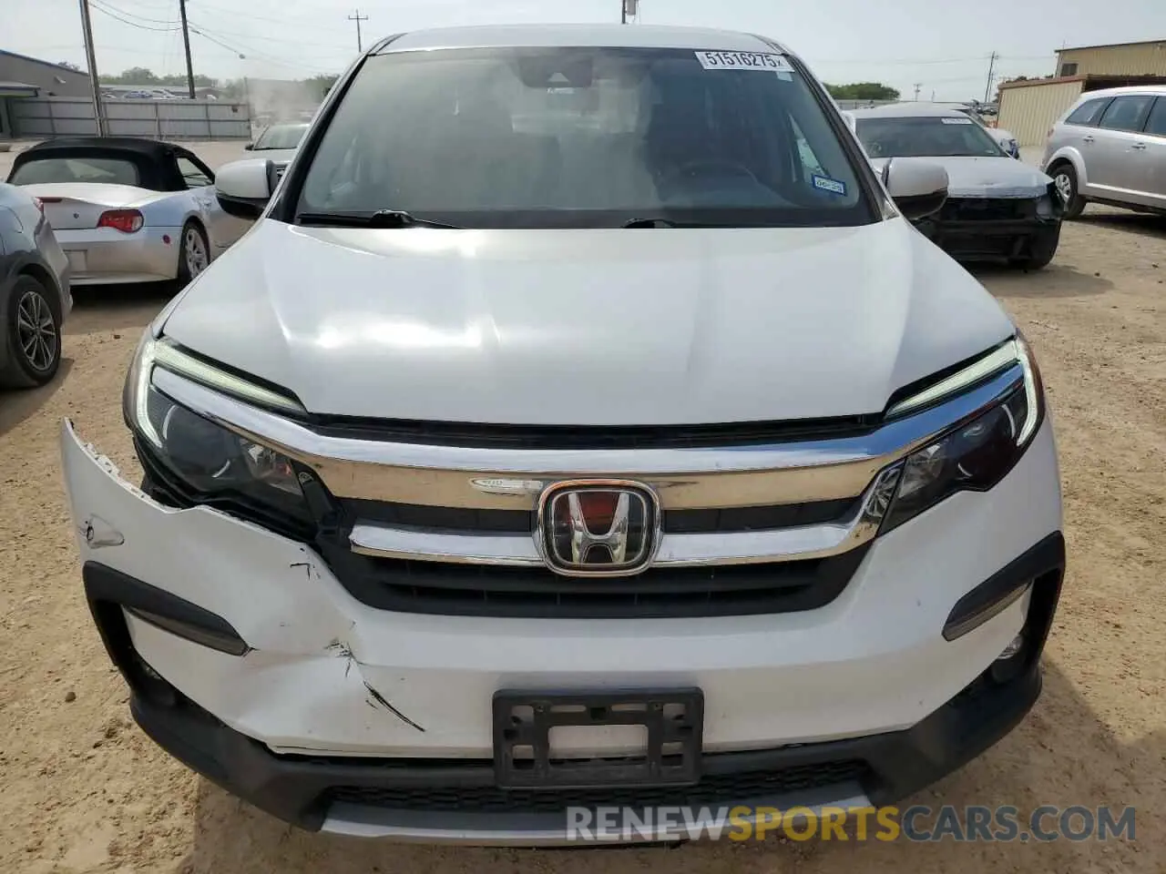 5 Photograph of a damaged car 5FNYF5H30MB034816 HONDA PILOT 2021
