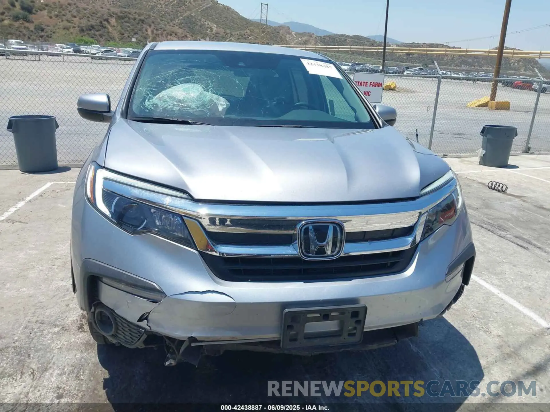 6 Photograph of a damaged car 5FNYF5H34MB021759 HONDA PILOT 2021