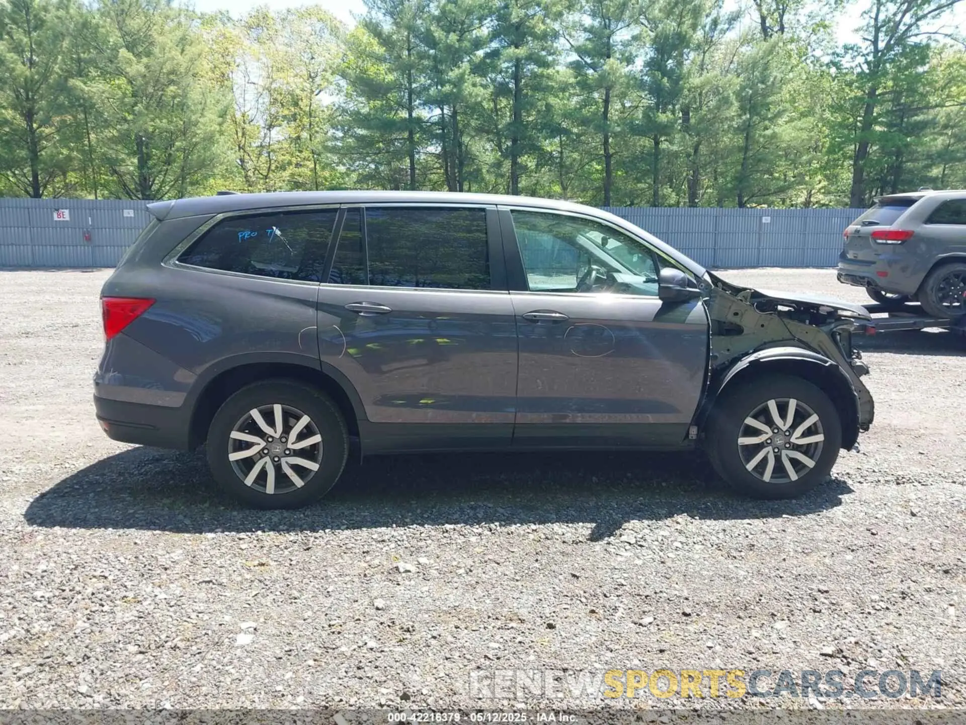 13 Photograph of a damaged car 5FNYF5H35MB013590 HONDA PILOT 2021
