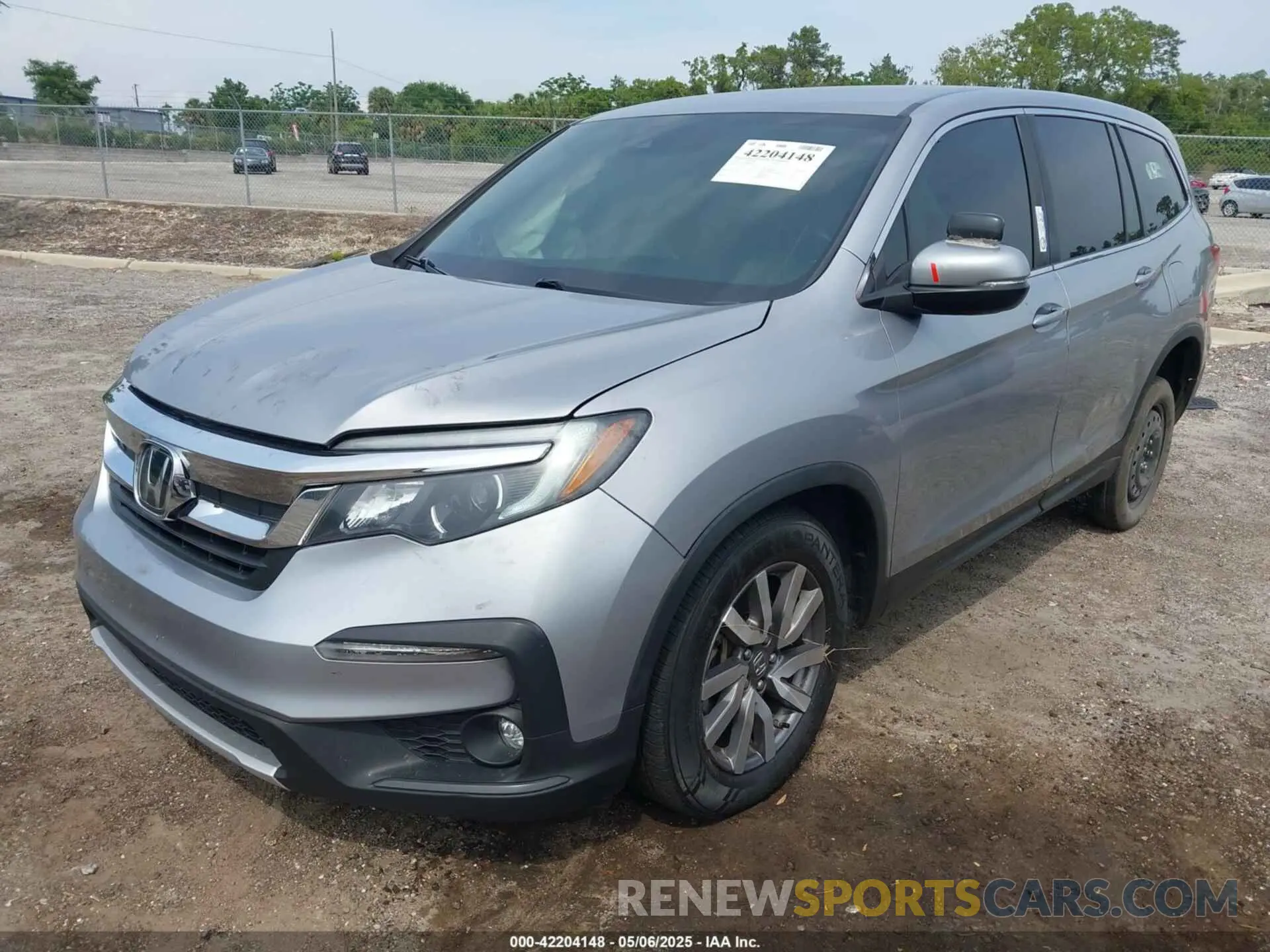 2 Photograph of a damaged car 5FNYF5H3XMB030112 HONDA PILOT 2021