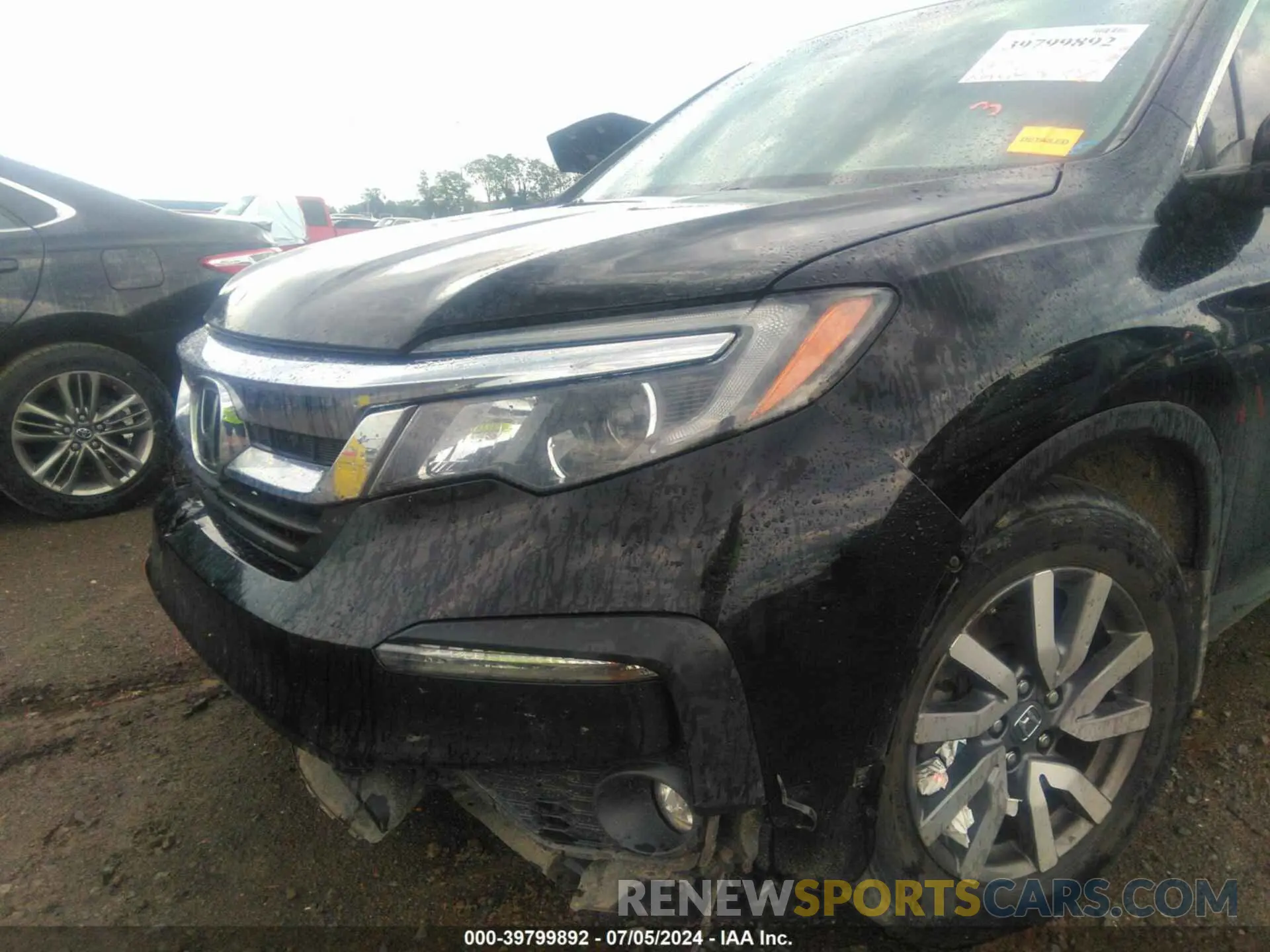 6 Photograph of a damaged car 5FNYF5H50MB011165 HONDA PILOT 2021