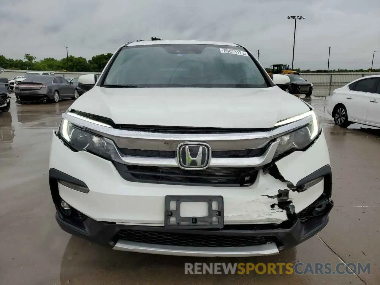 5 Photograph of a damaged car 5FNYF5H51MB022045 HONDA PILOT 2021