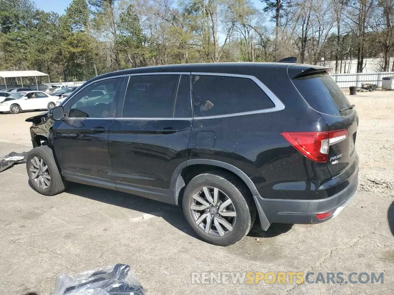 2 Photograph of a damaged car 5FNYF5H51MB022689 HONDA PILOT 2021