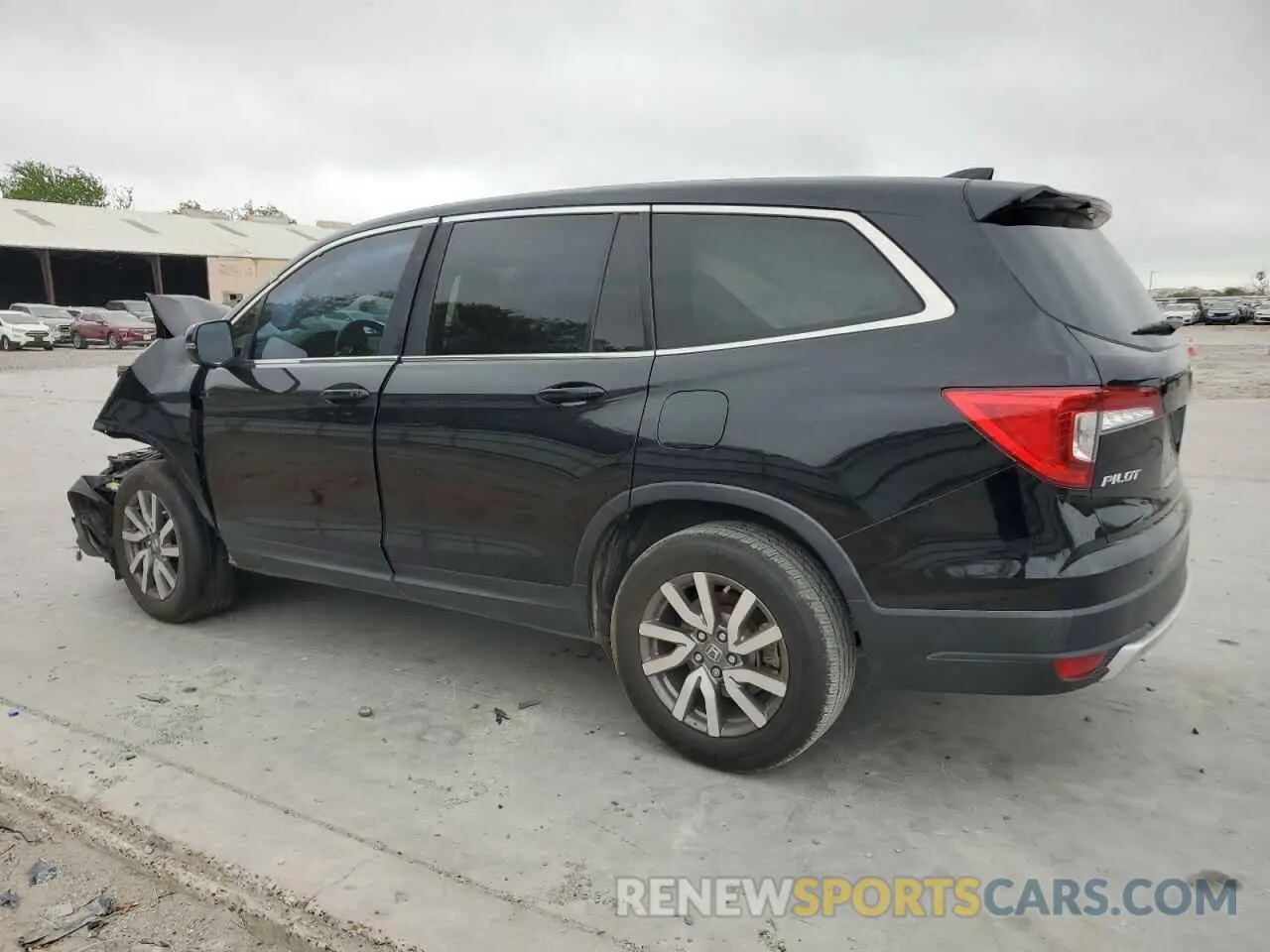 2 Photograph of a damaged car 5FNYF5H52MB029425 HONDA PILOT 2021