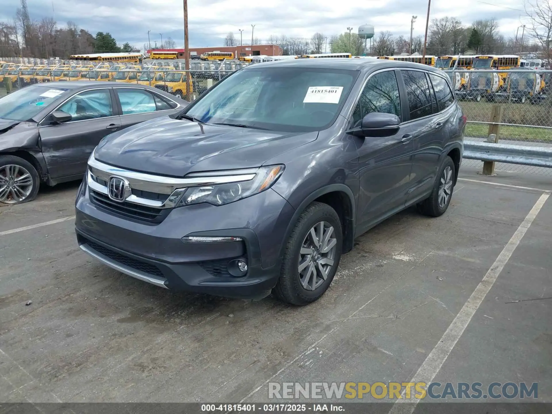 2 Photograph of a damaged car 5FNYF5H53MB004212 HONDA PILOT 2021