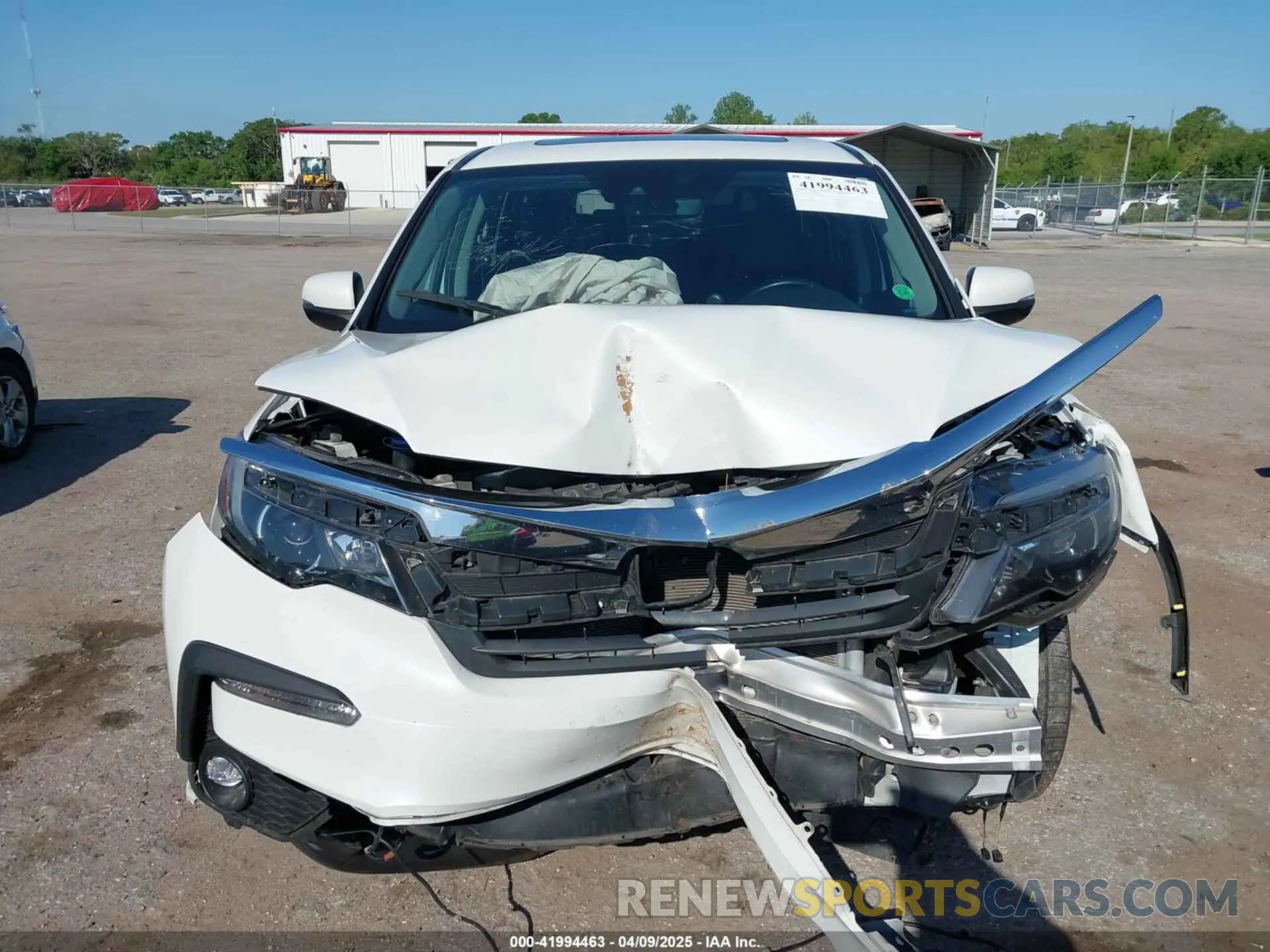 12 Photograph of a damaged car 5FNYF5H53MB006638 HONDA PILOT 2021