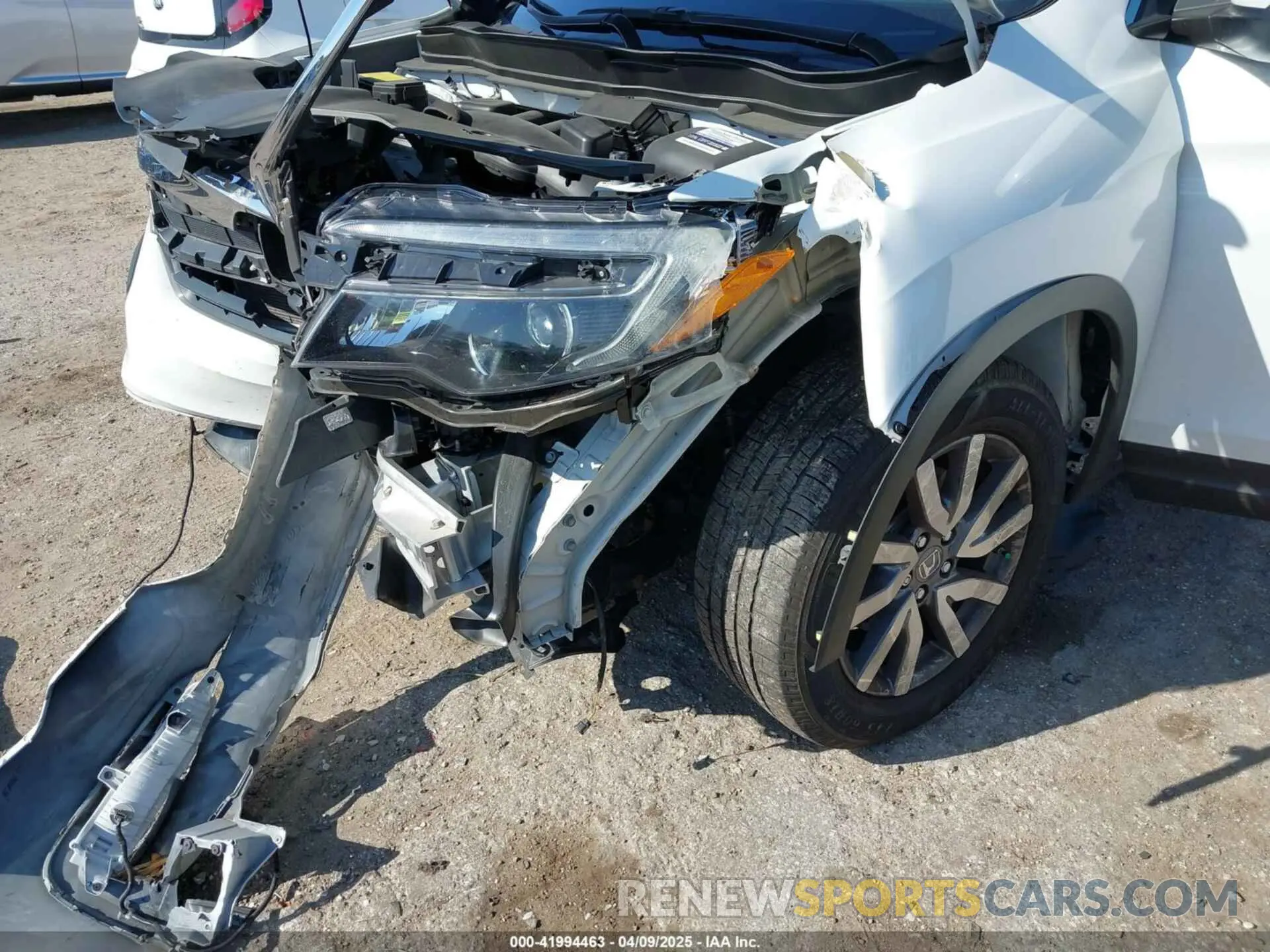 6 Photograph of a damaged car 5FNYF5H53MB006638 HONDA PILOT 2021