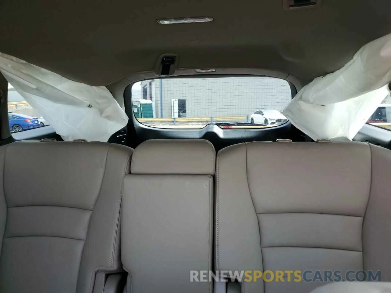 10 Photograph of a damaged car 5FNYF5H53MB024153 HONDA PILOT 2021