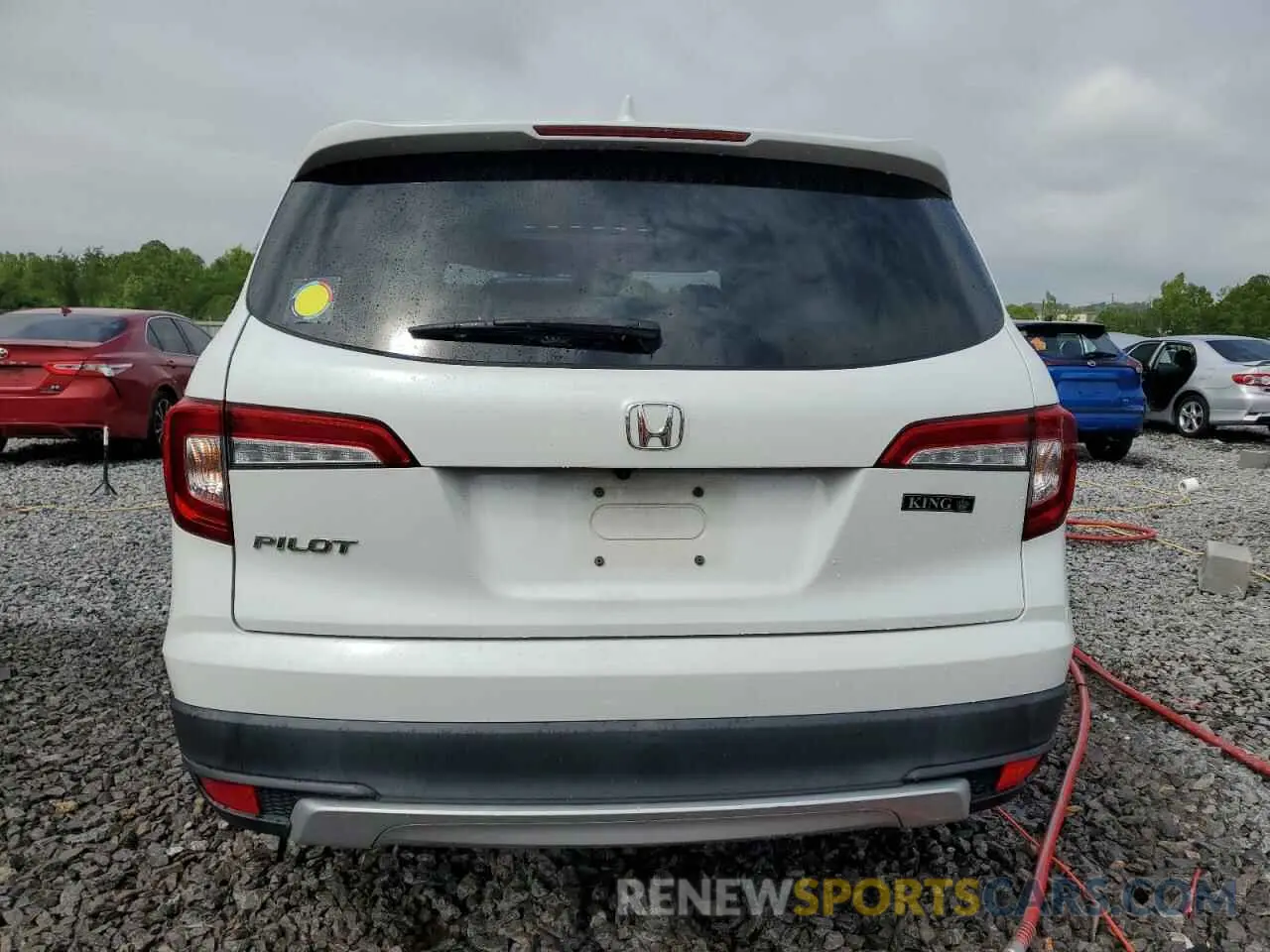 6 Photograph of a damaged car 5FNYF5H53MB024153 HONDA PILOT 2021