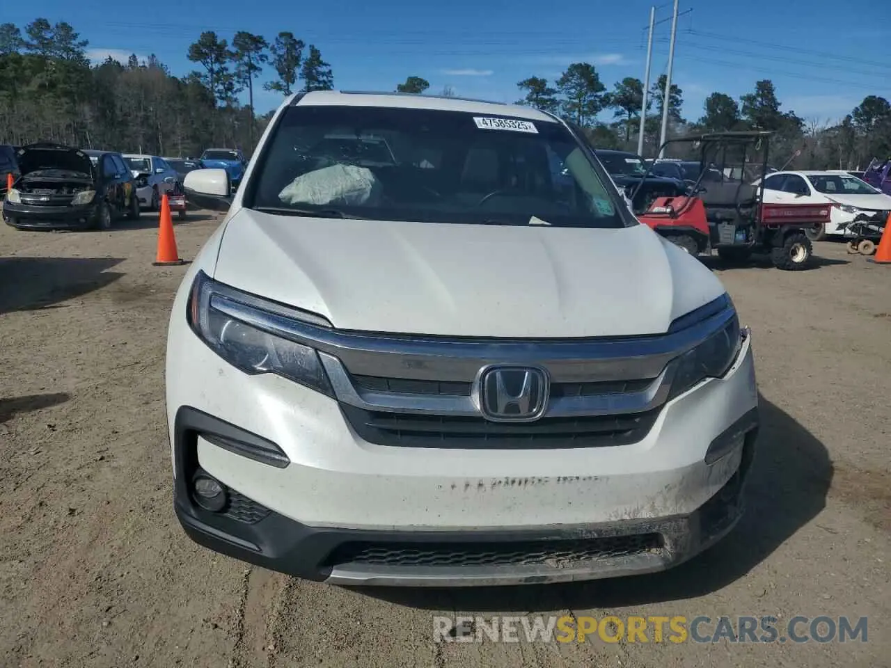 5 Photograph of a damaged car 5FNYF5H53MB037341 HONDA PILOT 2021