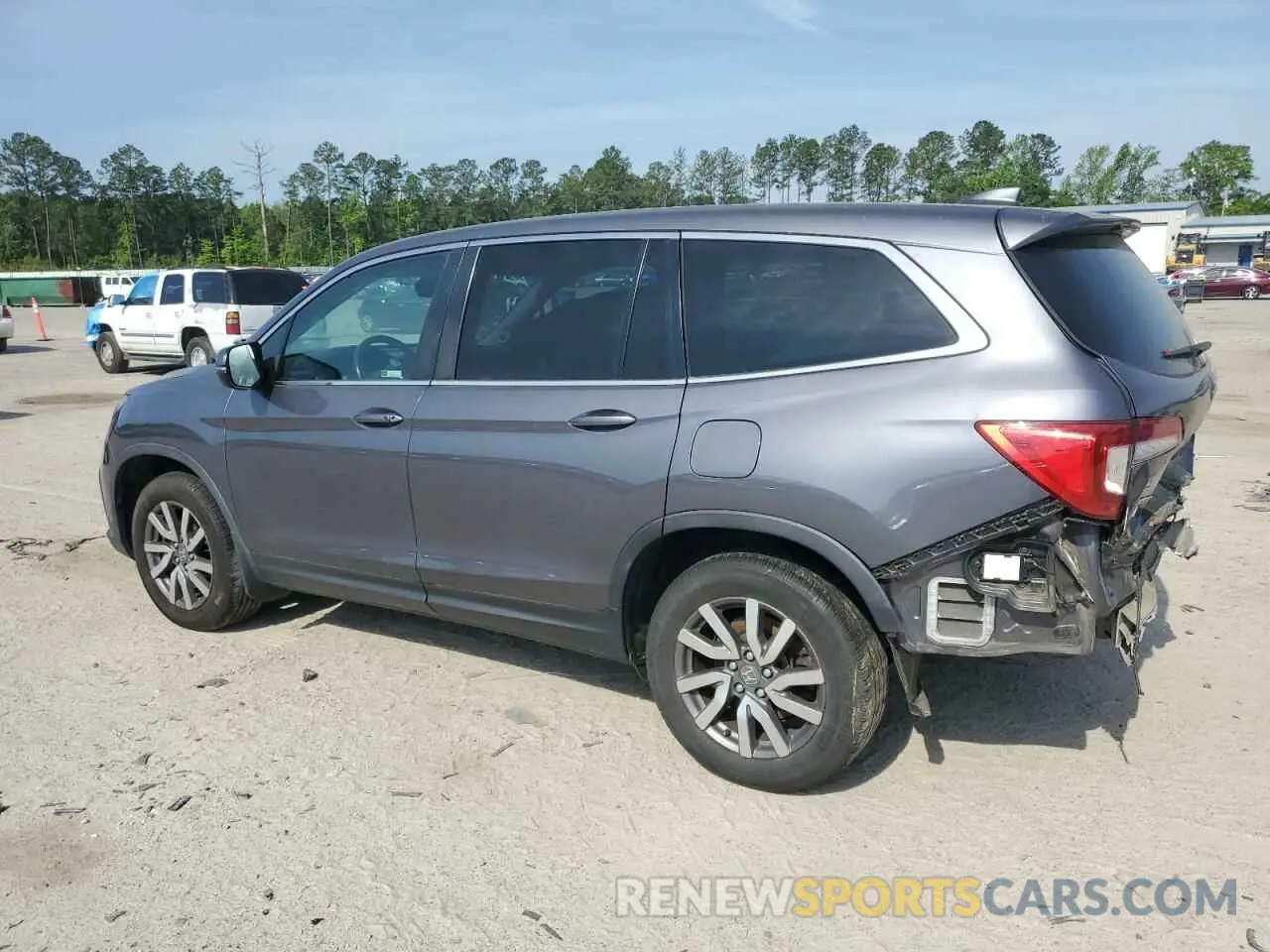 2 Photograph of a damaged car 5FNYF5H53MB038148 HONDA PILOT 2021