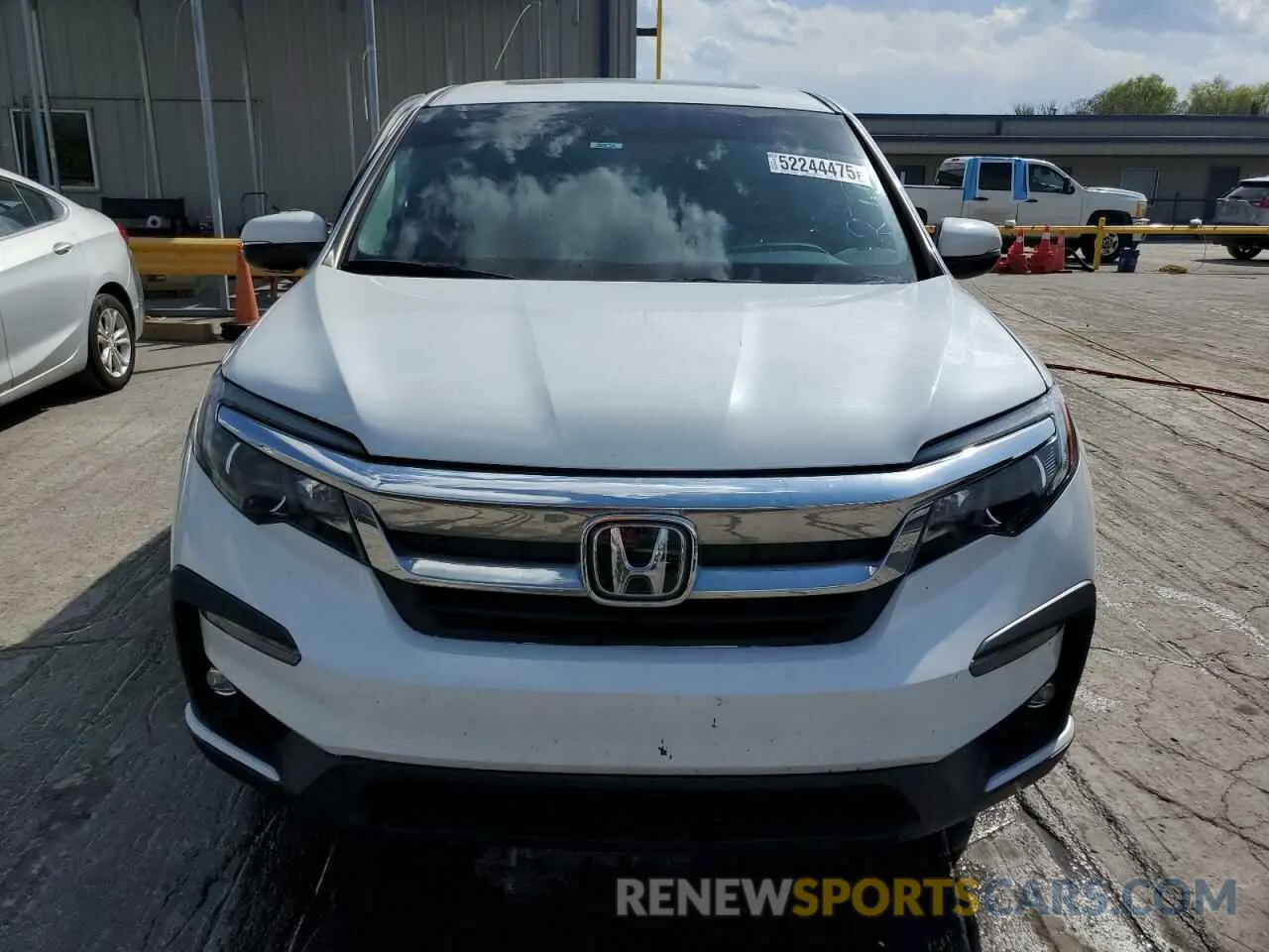 5 Photograph of a damaged car 5FNYF5H54MB002775 HONDA PILOT 2021