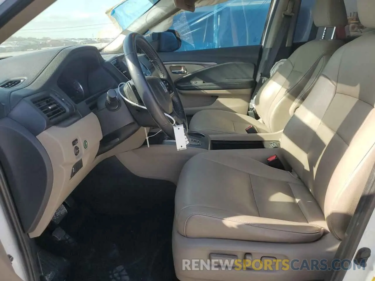 7 Photograph of a damaged car 5FNYF5H54MB002775 HONDA PILOT 2021