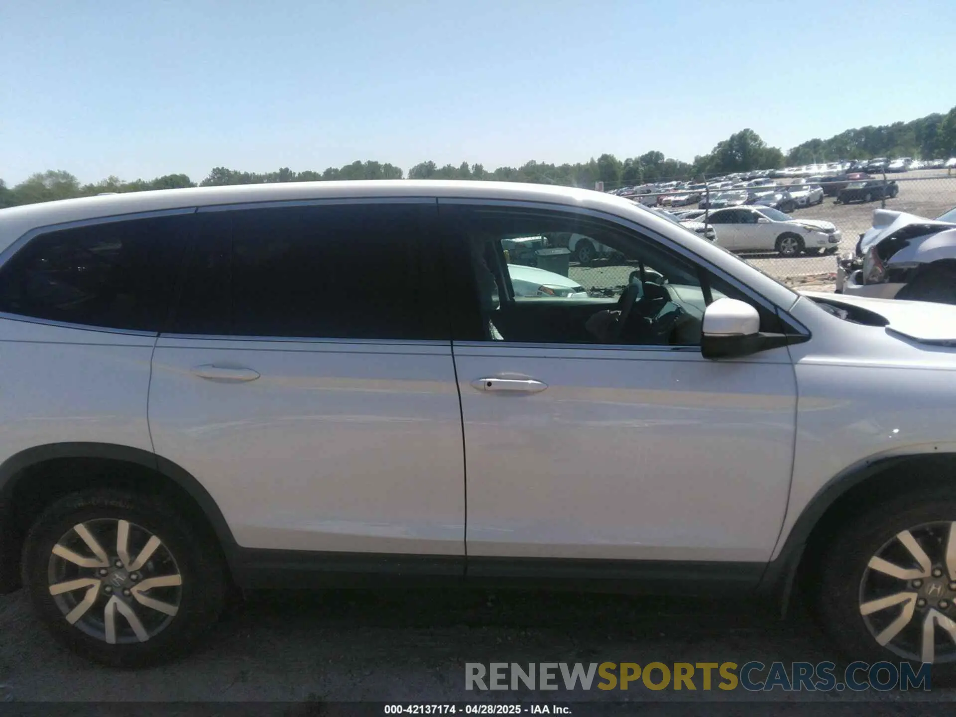 13 Photograph of a damaged car 5FNYF5H54MB031807 HONDA PILOT 2021