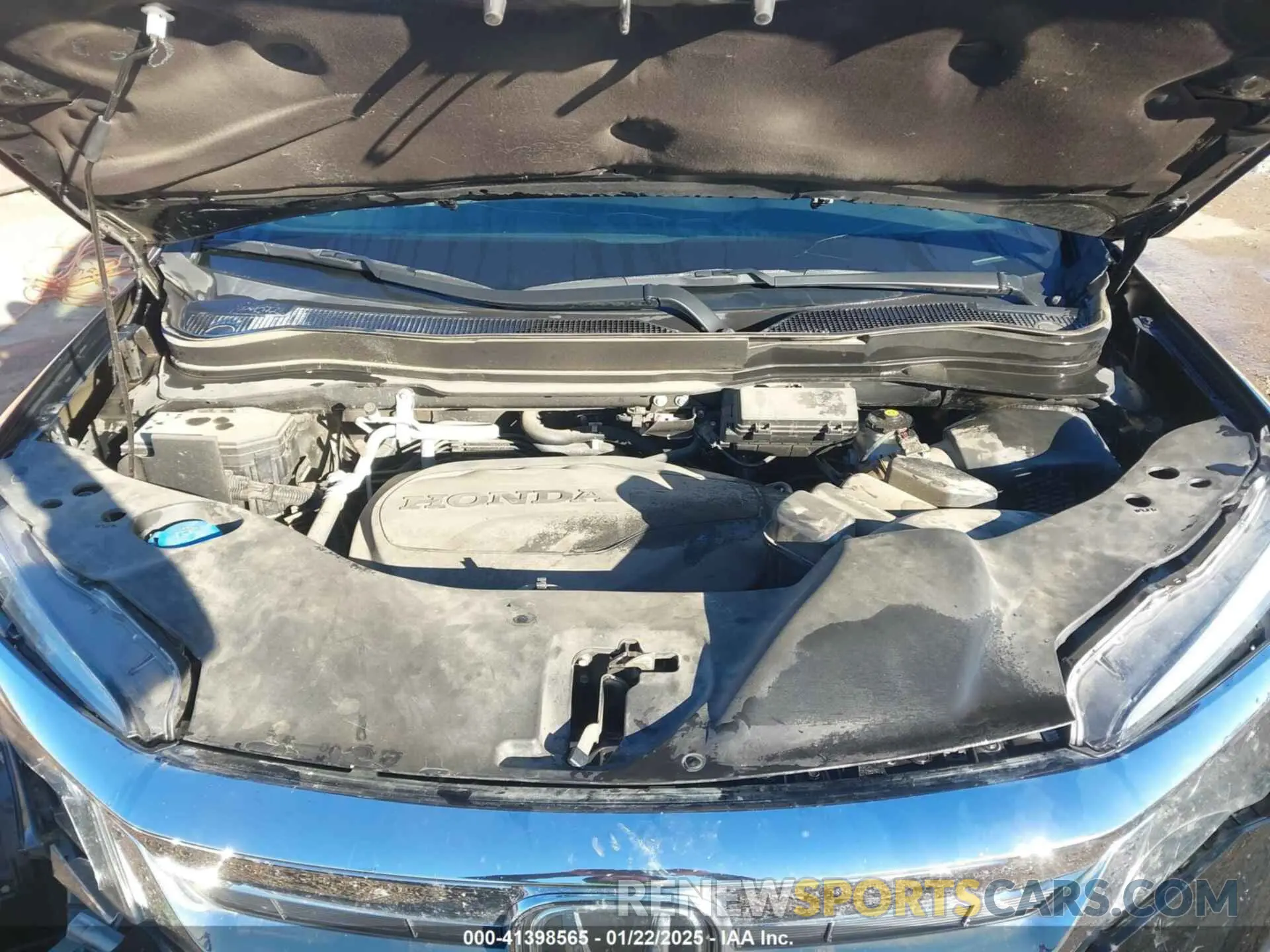 10 Photograph of a damaged car 5FNYF5H54MB038028 HONDA PILOT 2021