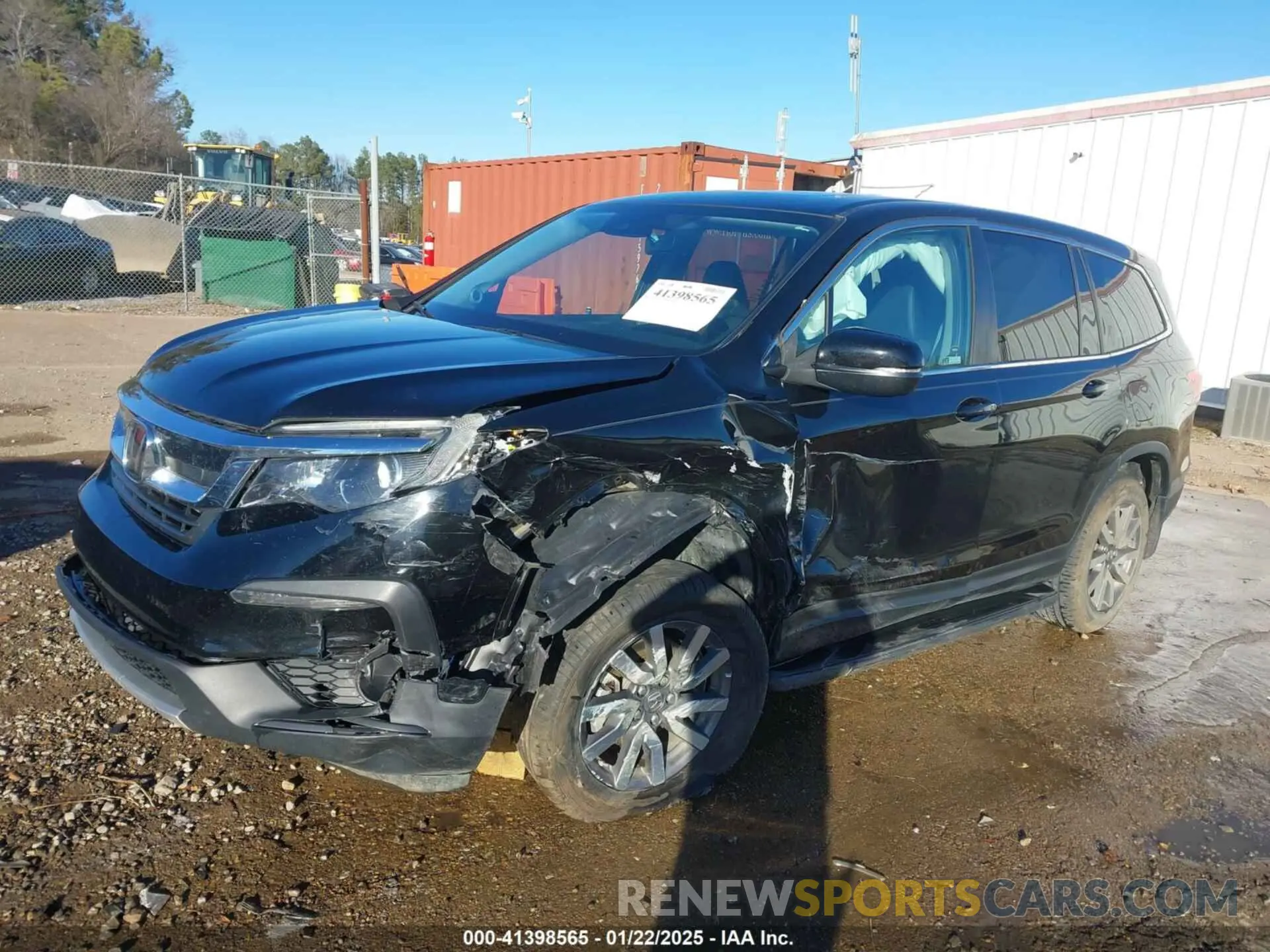 6 Photograph of a damaged car 5FNYF5H54MB038028 HONDA PILOT 2021