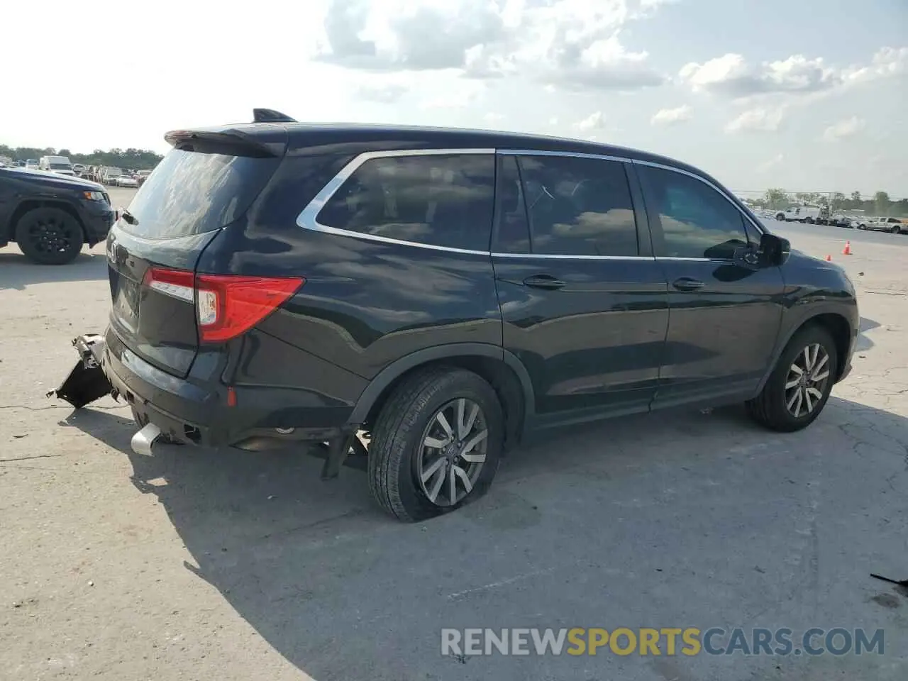 3 Photograph of a damaged car 5FNYF5H54MB038661 HONDA PILOT 2021