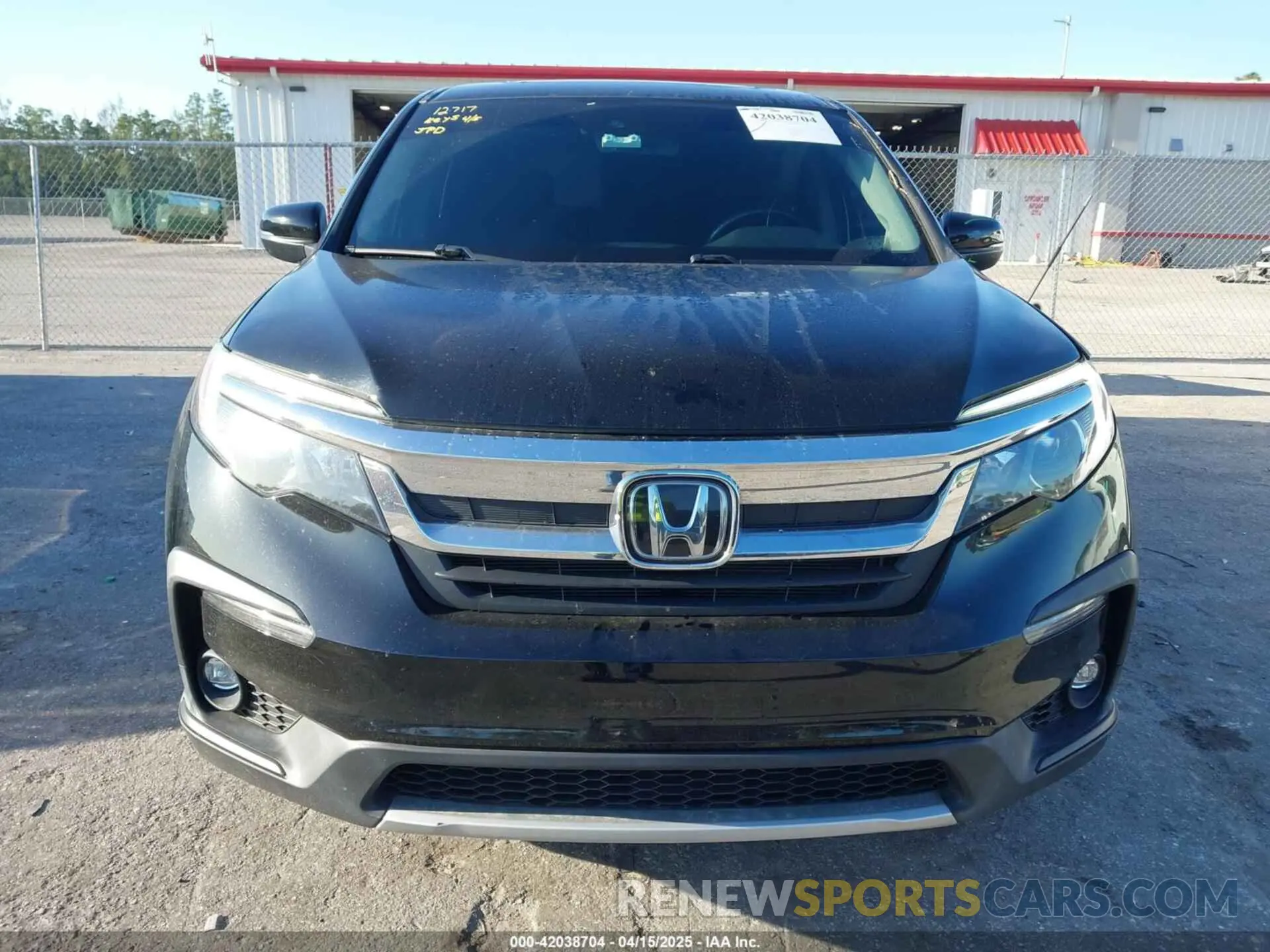 13 Photograph of a damaged car 5FNYF5H55MB044677 HONDA PILOT 2021
