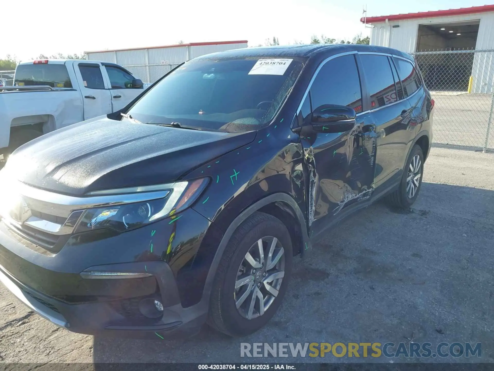 6 Photograph of a damaged car 5FNYF5H55MB044677 HONDA PILOT 2021