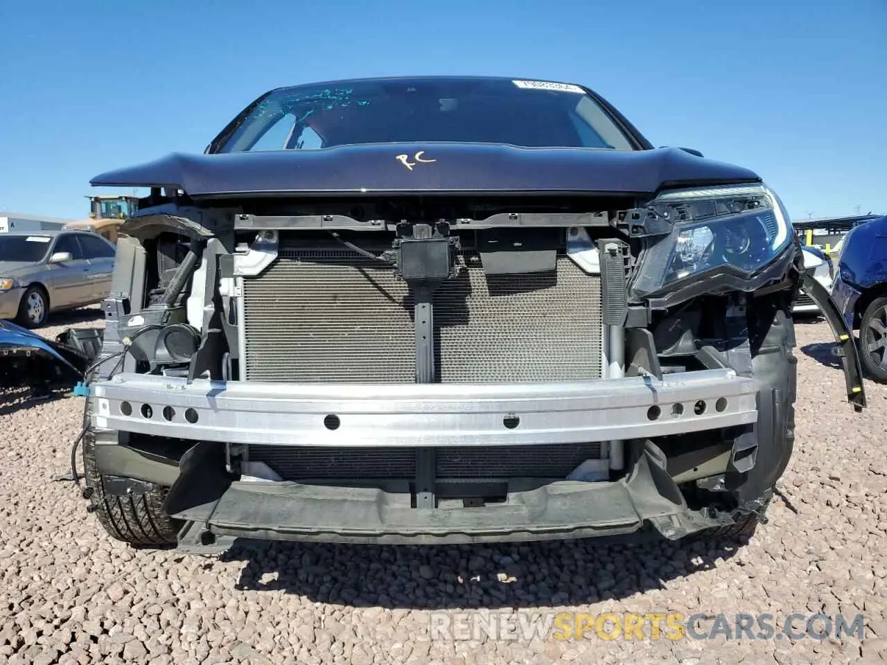 5 Photograph of a damaged car 5FNYF5H56MB007234 HONDA PILOT 2021