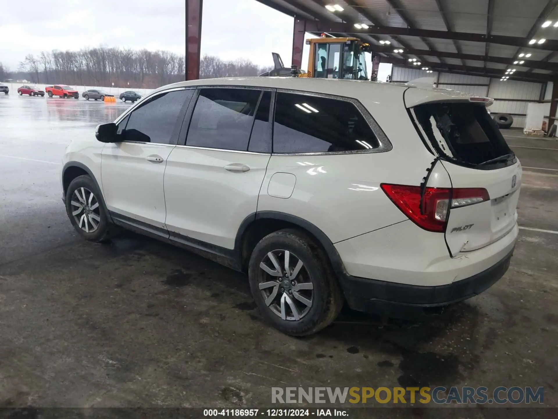 3 Photograph of a damaged car 5FNYF5H57MB022843 HONDA PILOT 2021
