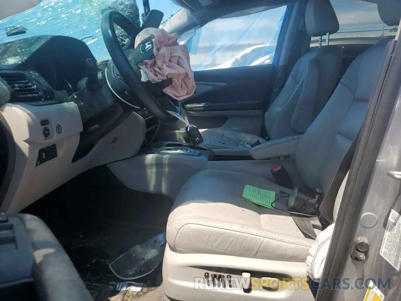 7 Photograph of a damaged car 5FNYF5H58MB008921 HONDA PILOT 2021