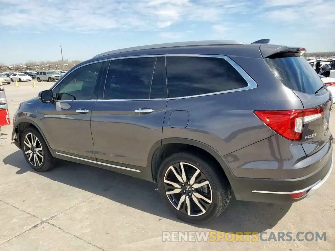 2 Photograph of a damaged car 5FNYF5H60MB014706 HONDA PILOT 2021