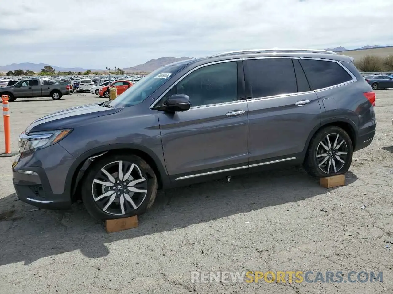 1 Photograph of a damaged car 5FNYF5H63MB024758 HONDA PILOT 2021