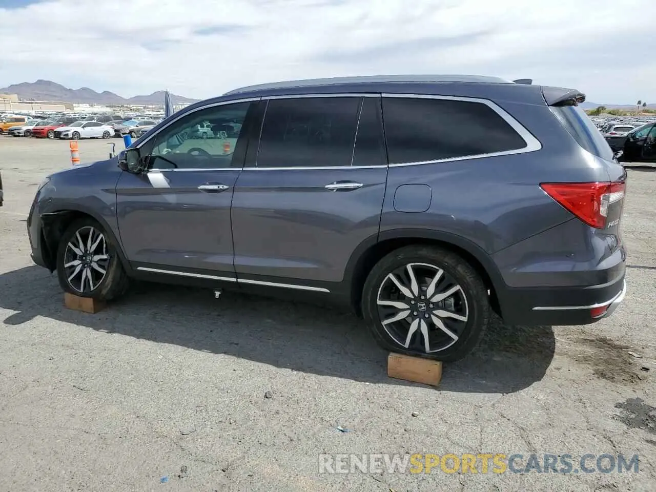 2 Photograph of a damaged car 5FNYF5H63MB024758 HONDA PILOT 2021