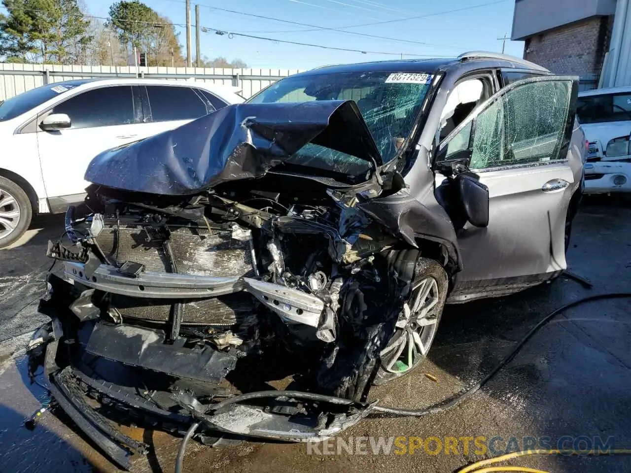1 Photograph of a damaged car 5FNYF5H66MB022745 HONDA PILOT 2021
