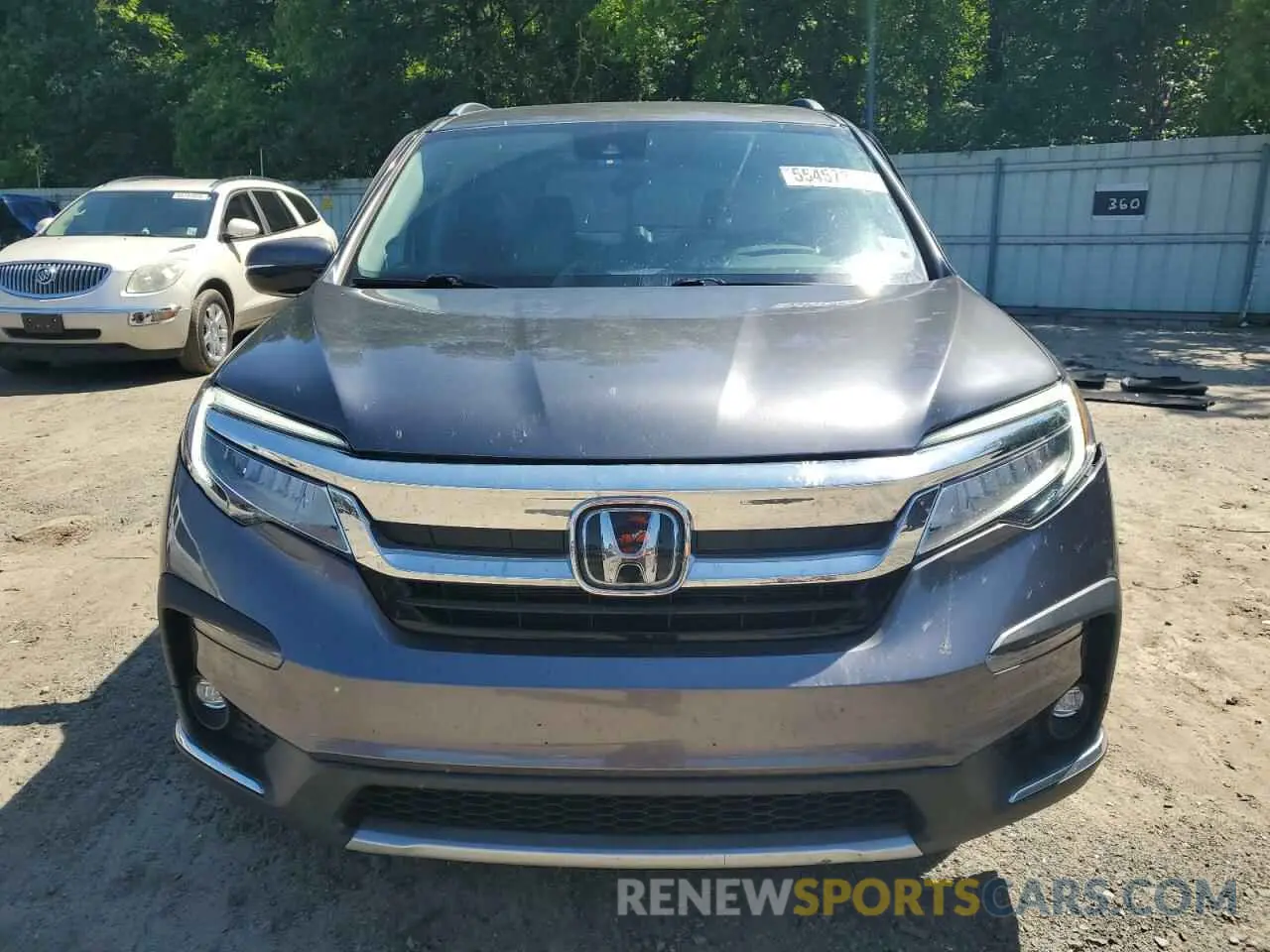 5 Photograph of a damaged car 5FNYF5H67MB014007 HONDA PILOT 2021