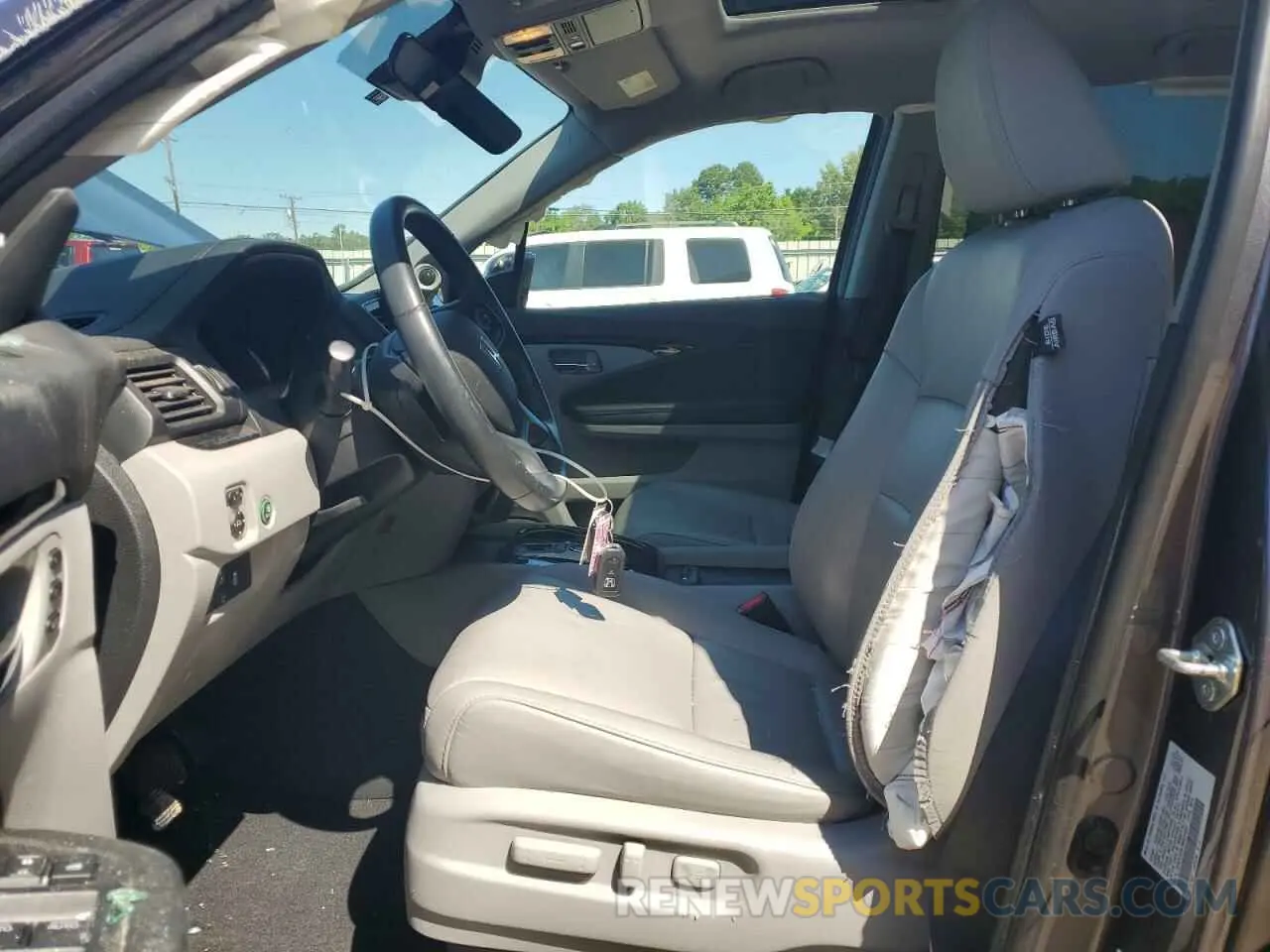 7 Photograph of a damaged car 5FNYF5H67MB014007 HONDA PILOT 2021