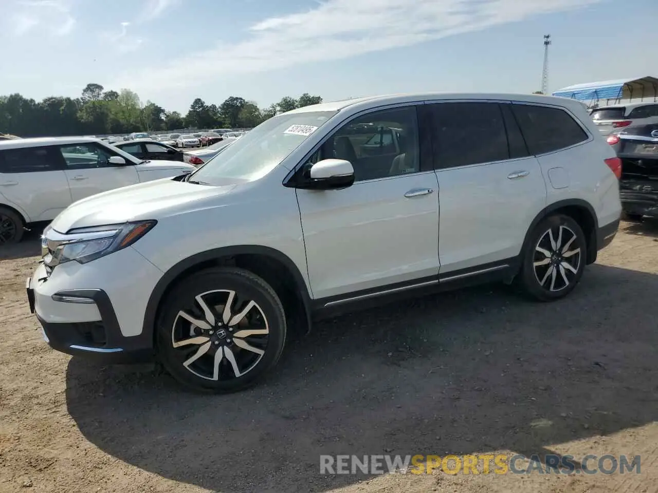 1 Photograph of a damaged car 5FNYF5H68MB041796 HONDA PILOT 2021