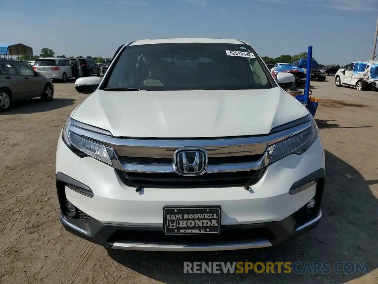 5 Photograph of a damaged car 5FNYF5H68MB041796 HONDA PILOT 2021